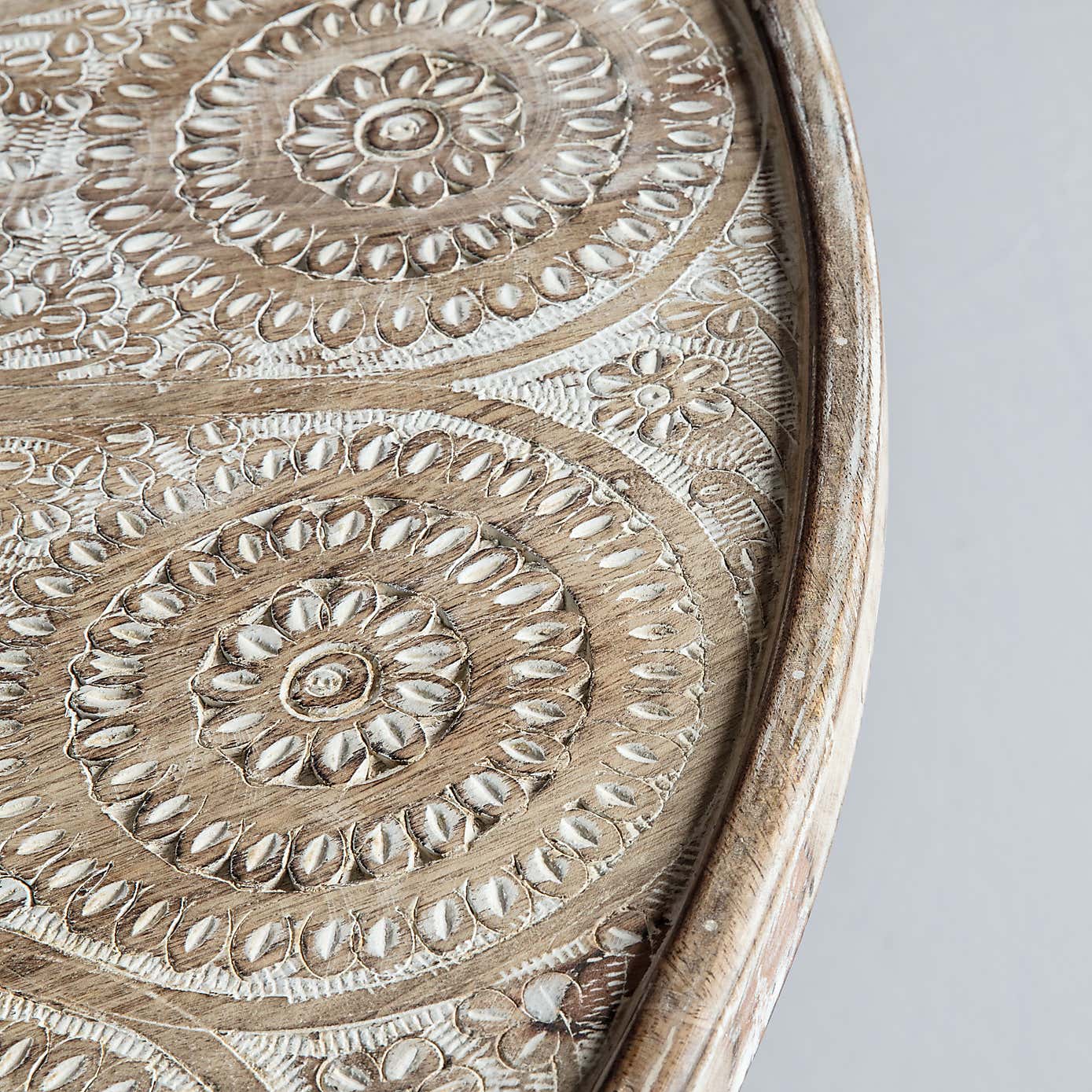 Brede Coffee Table, Natural White