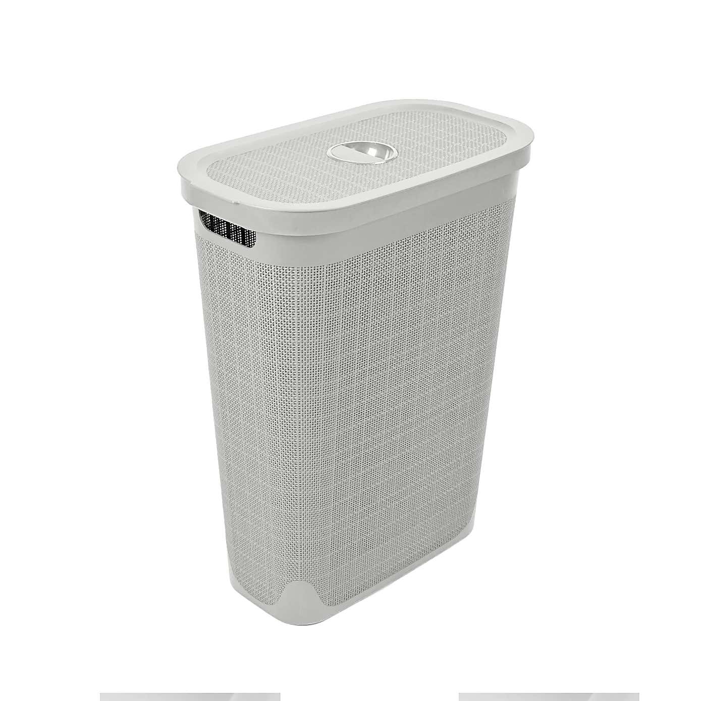 Addis Hessian 40L Slim Laundry Hamper