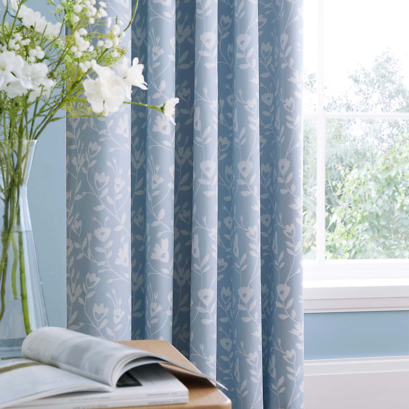 Bibury Blackout Eyelet Curtains