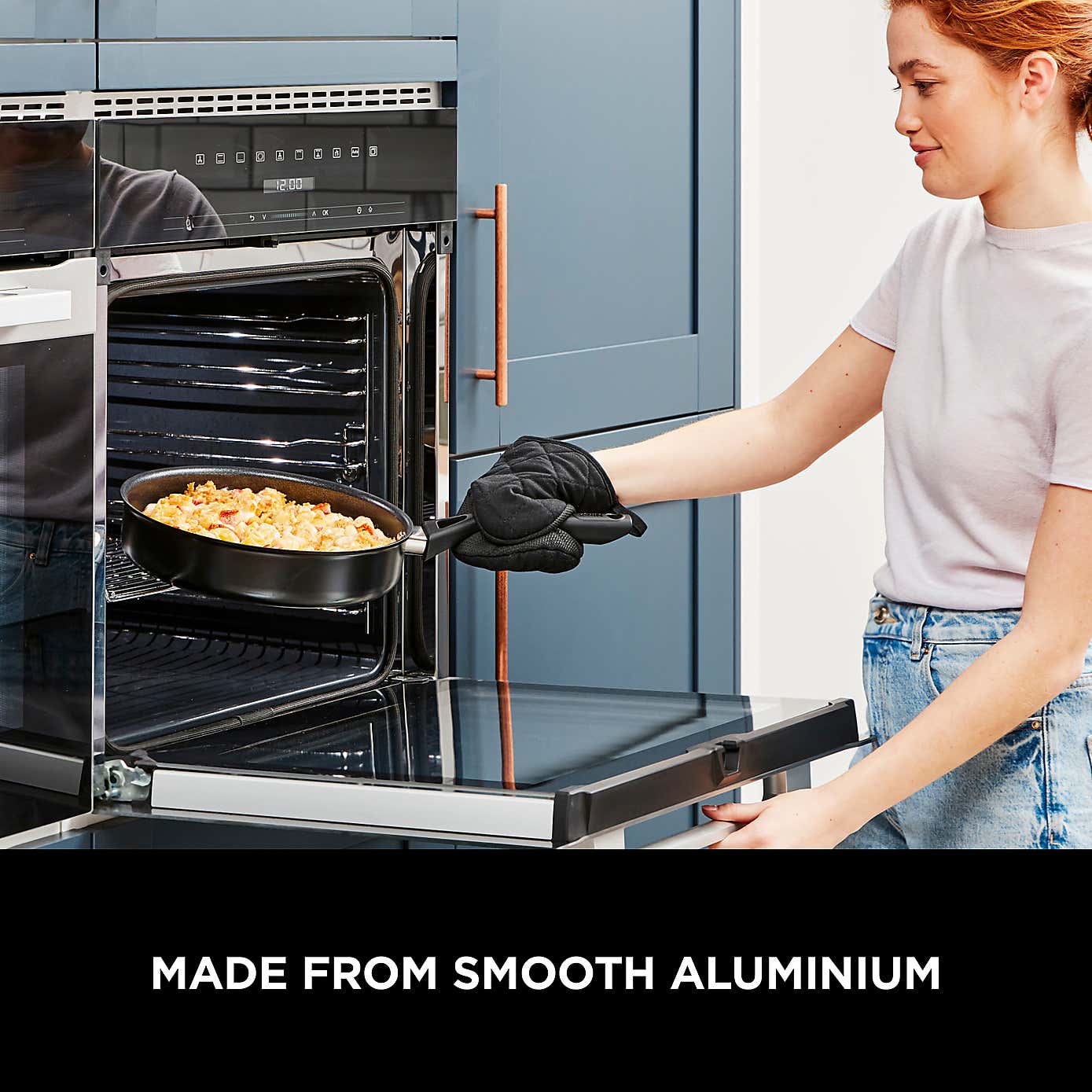 Ninja ZEROSTICK Hard Anodised Classic Frying Pan, 20cm