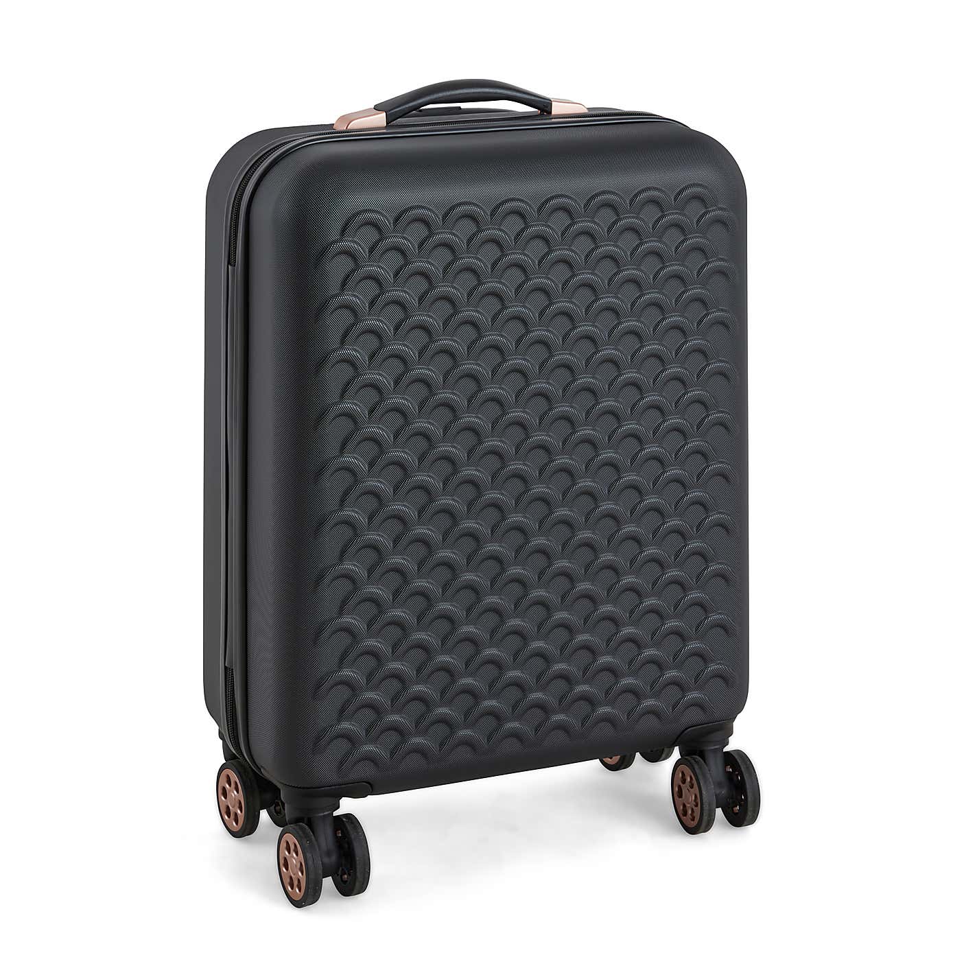 Scalloped Hard Shell Suitcase