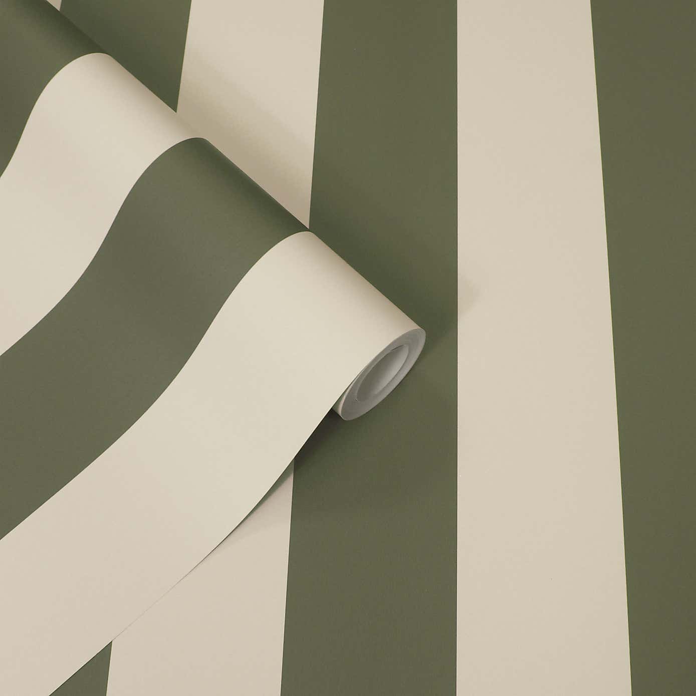 Bold Blue Stripe Wallpaper