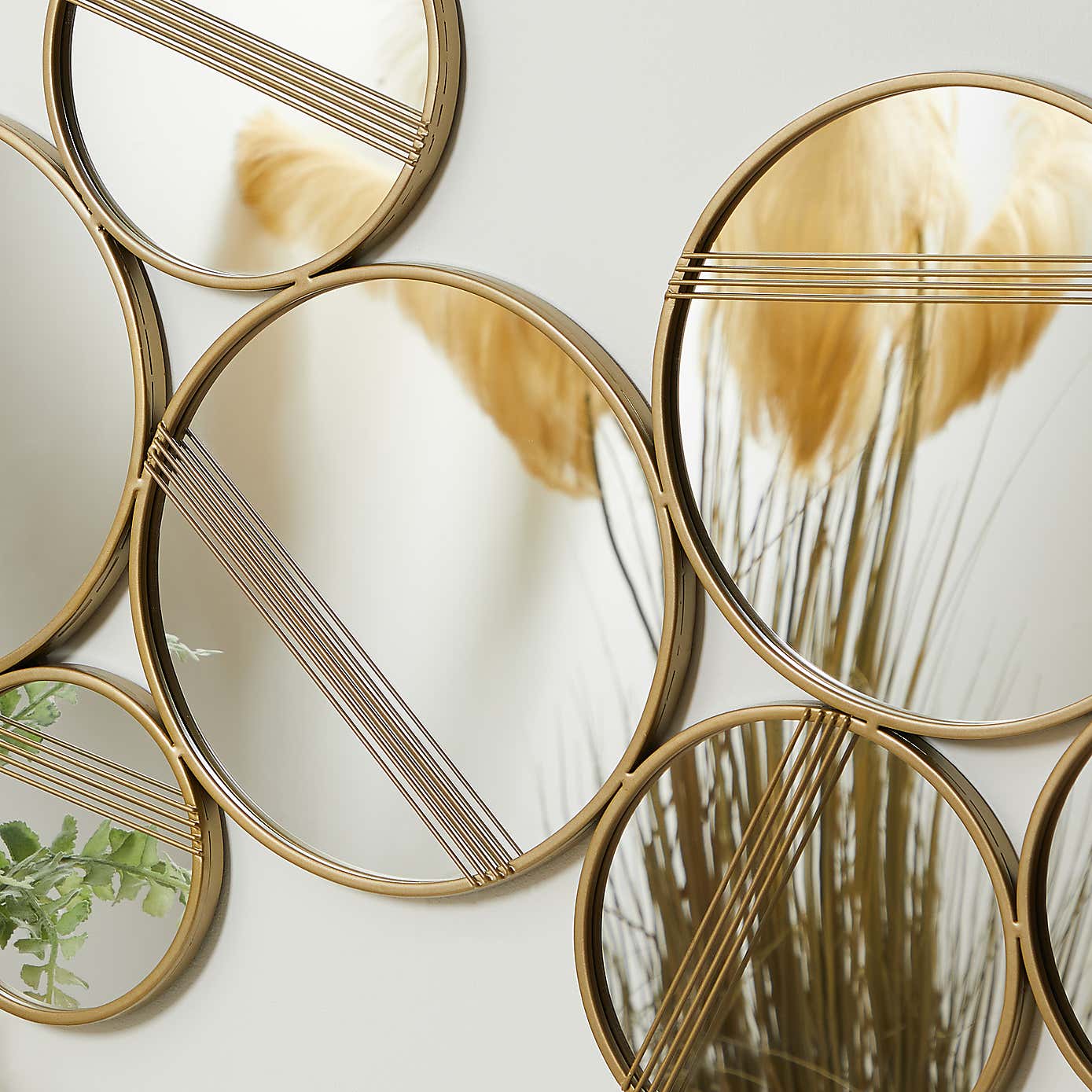 Wall Art Line Mirror 80cm x 50cm