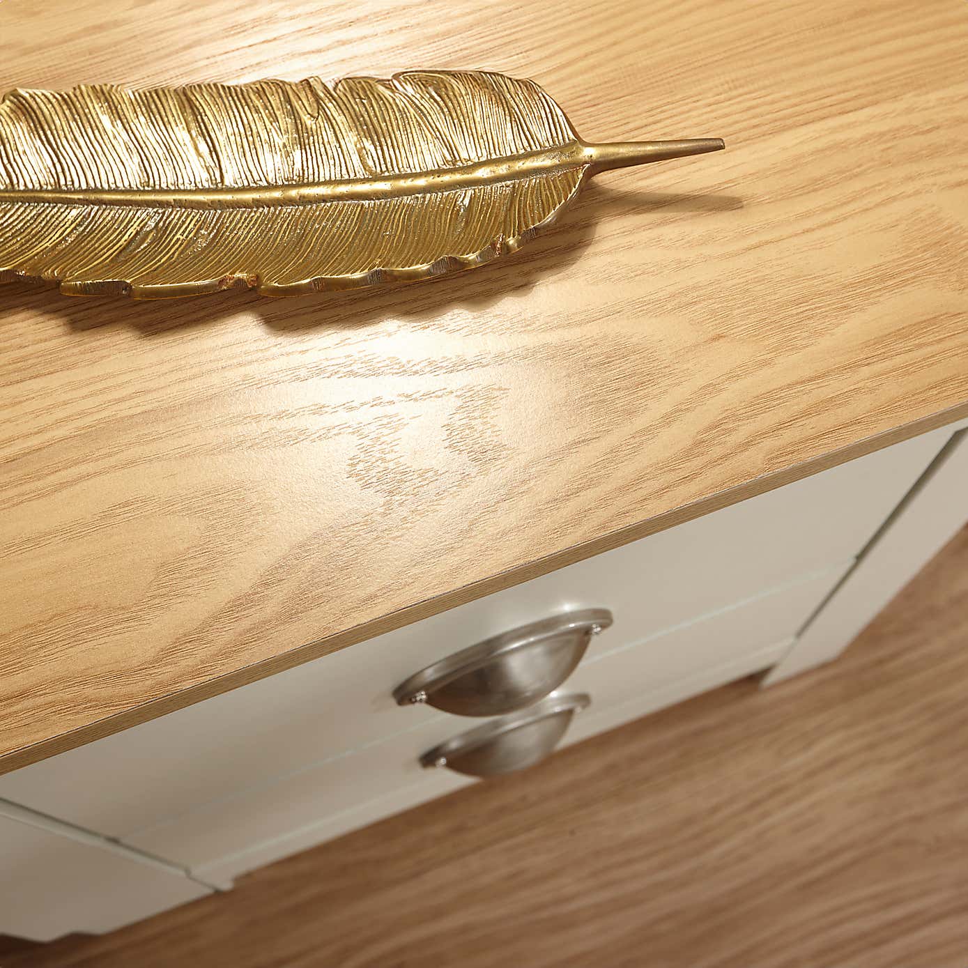 Lancaster 2 Drawer Bedside Table