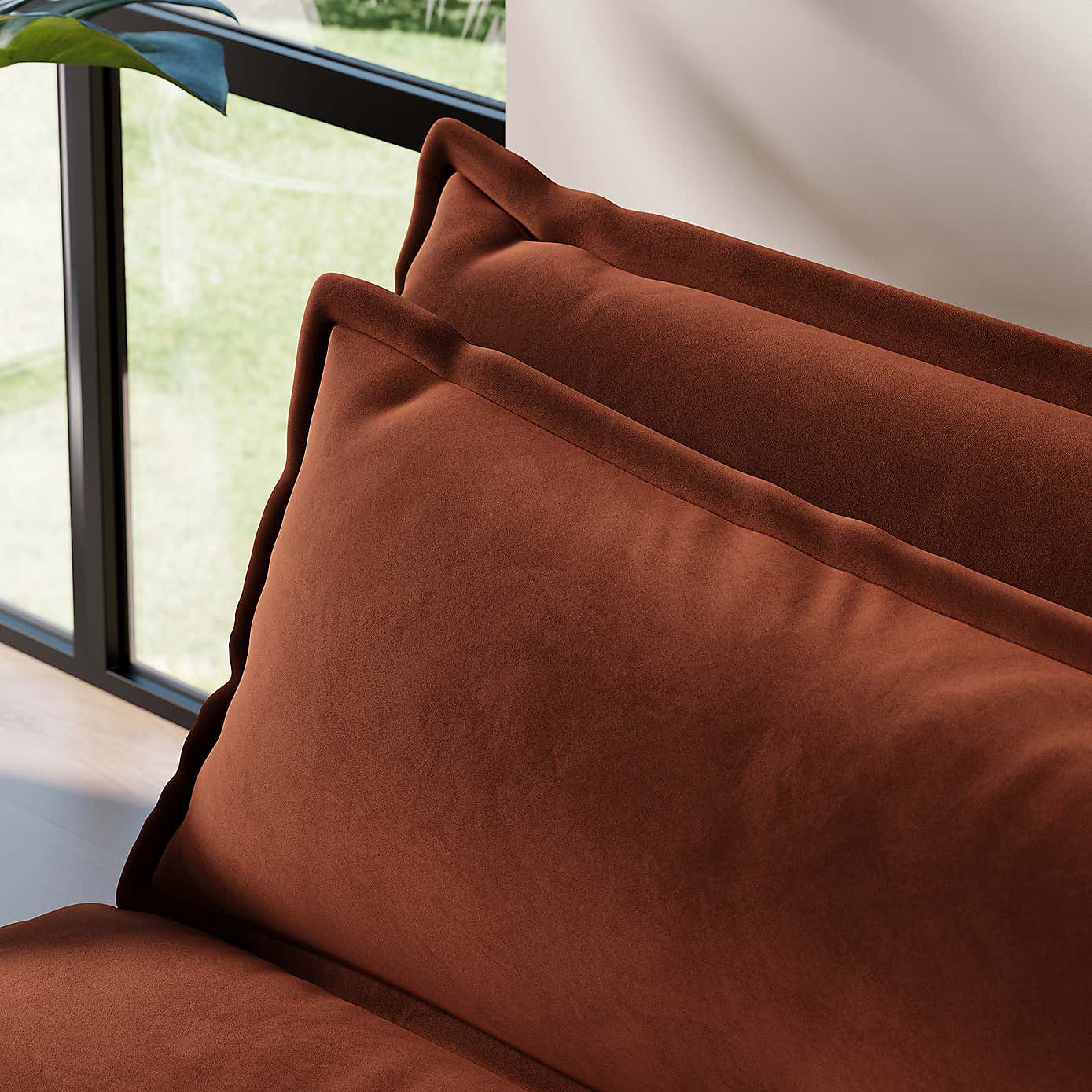 Jackson Velvet Small Double Sofa Bed