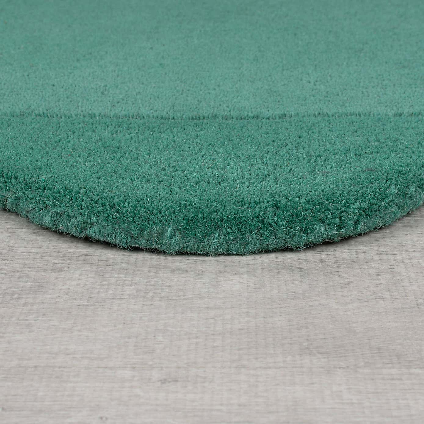 Milo Scallop Plain Wool Rug