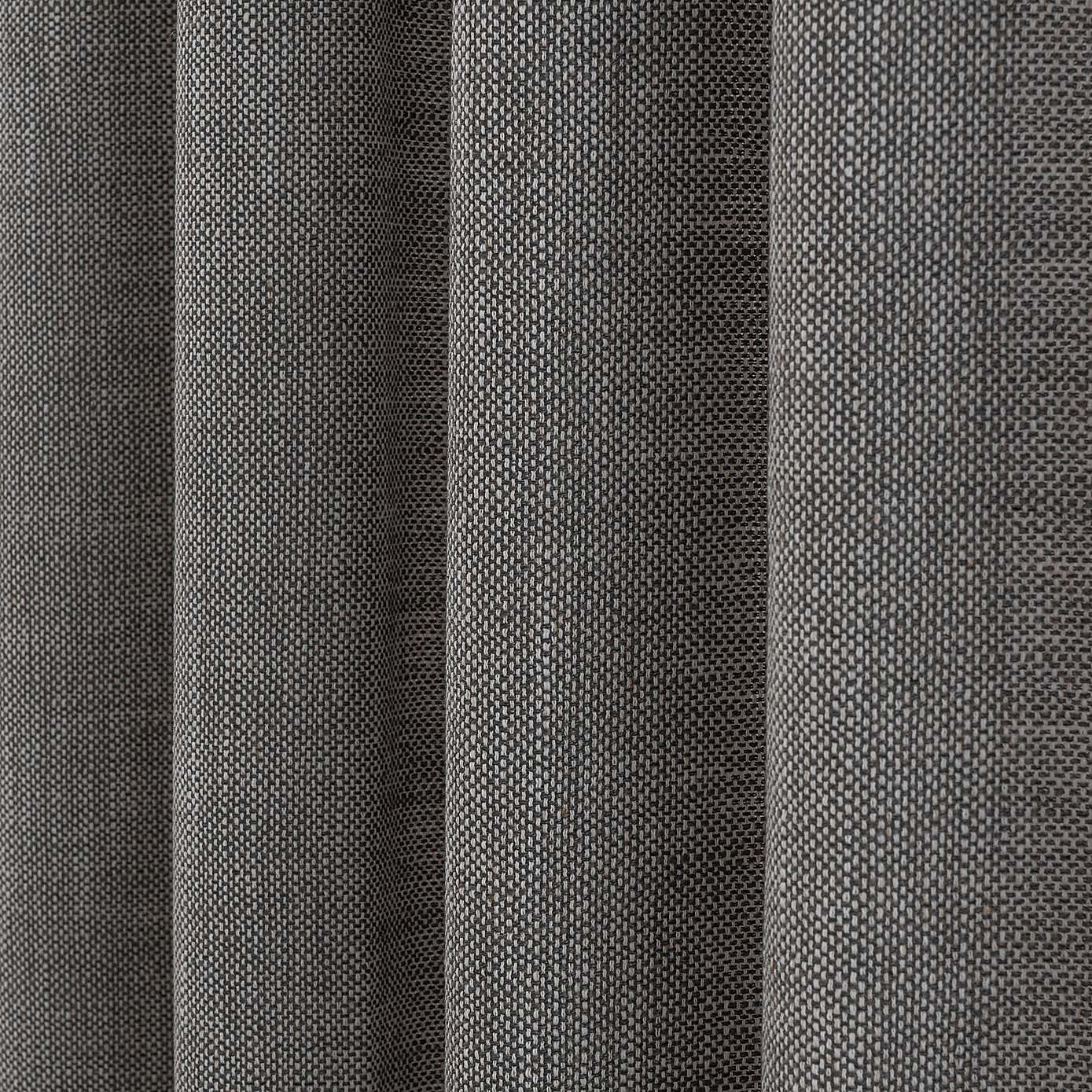 Zia Linen Look Multi Header Unlined Curtains