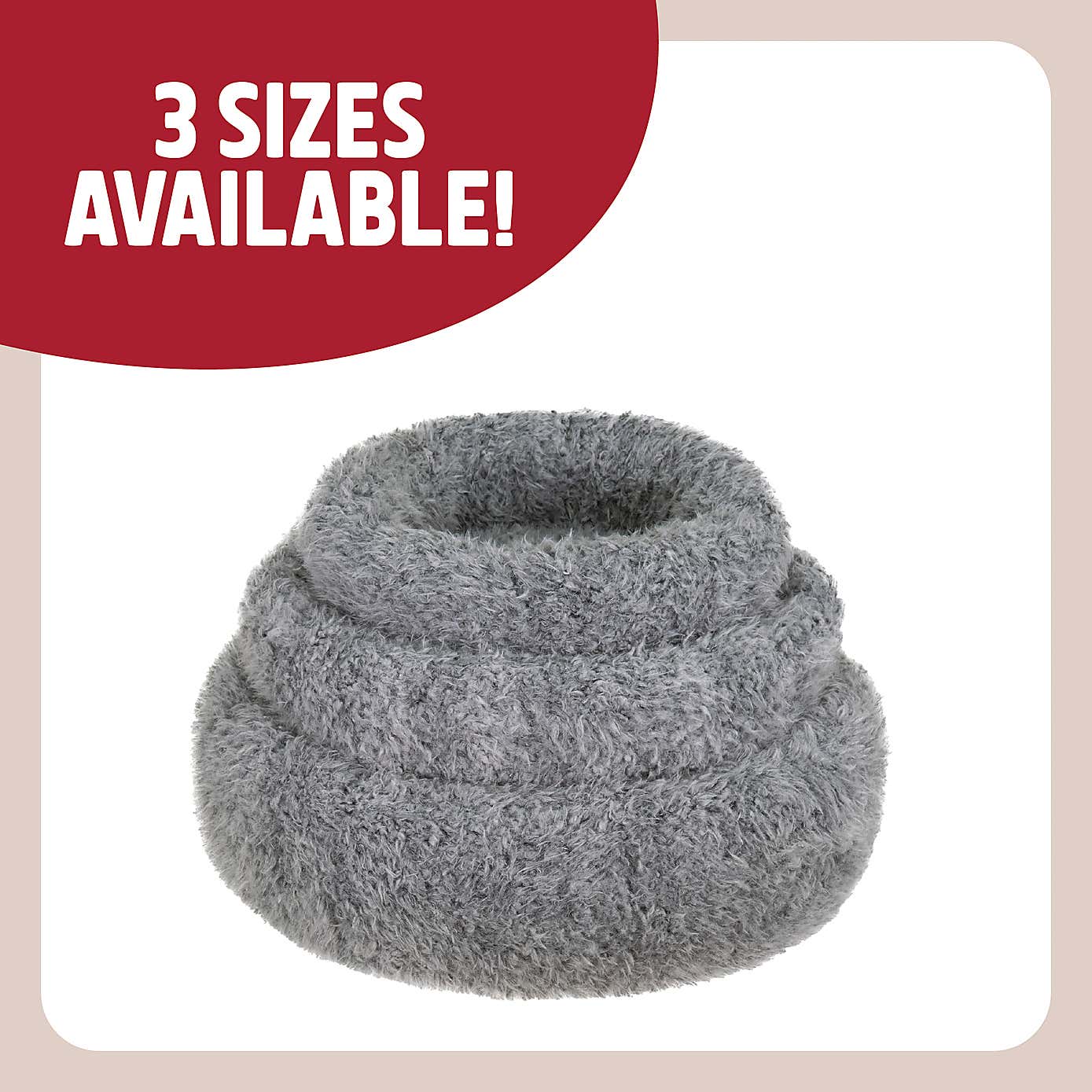 Rosewood Fluff Comfort Pet Bed