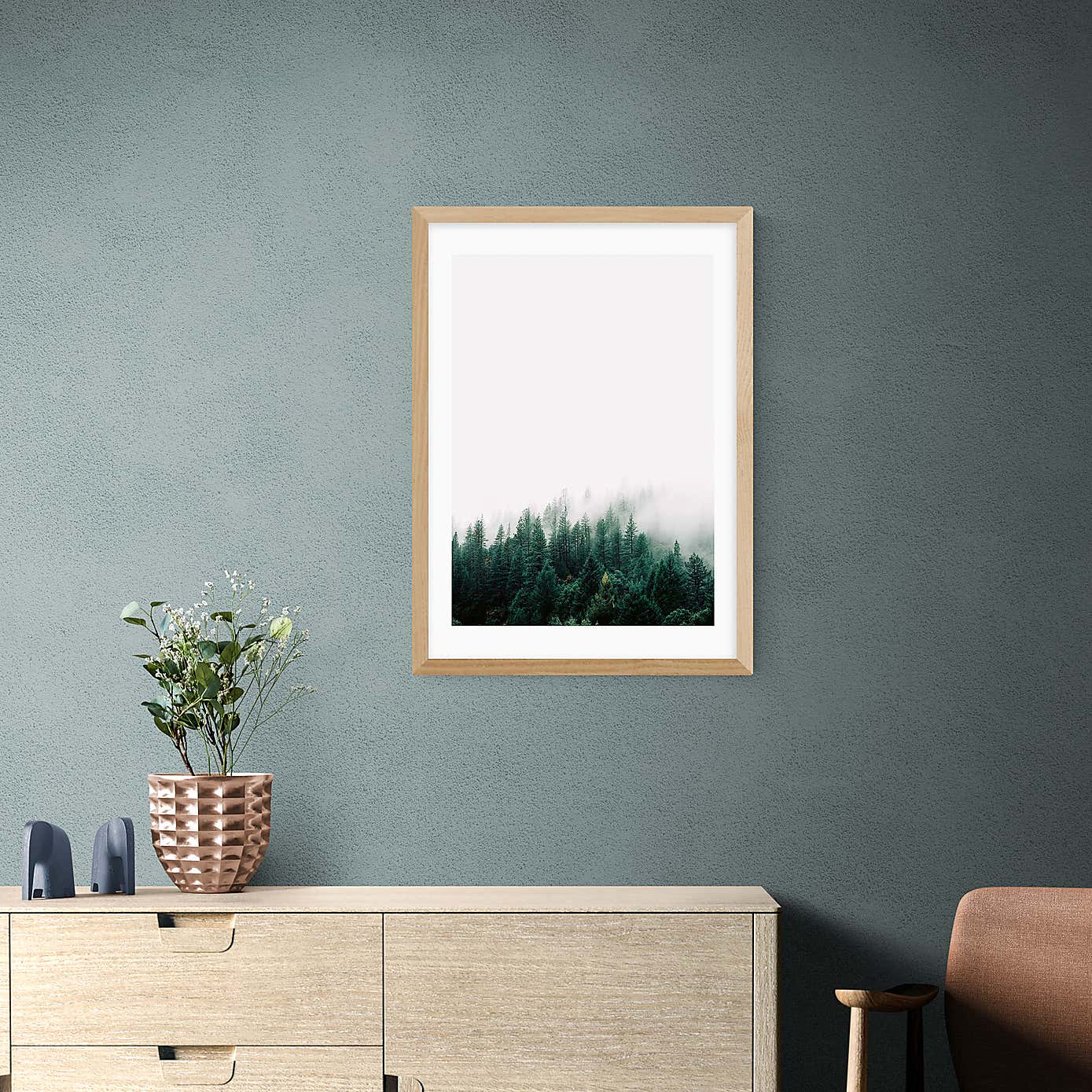 East End Prints Forest Mist Print