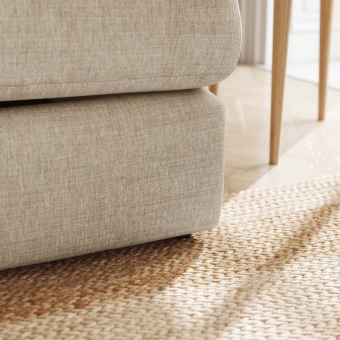 Slub Faux Linen Fabric Sample