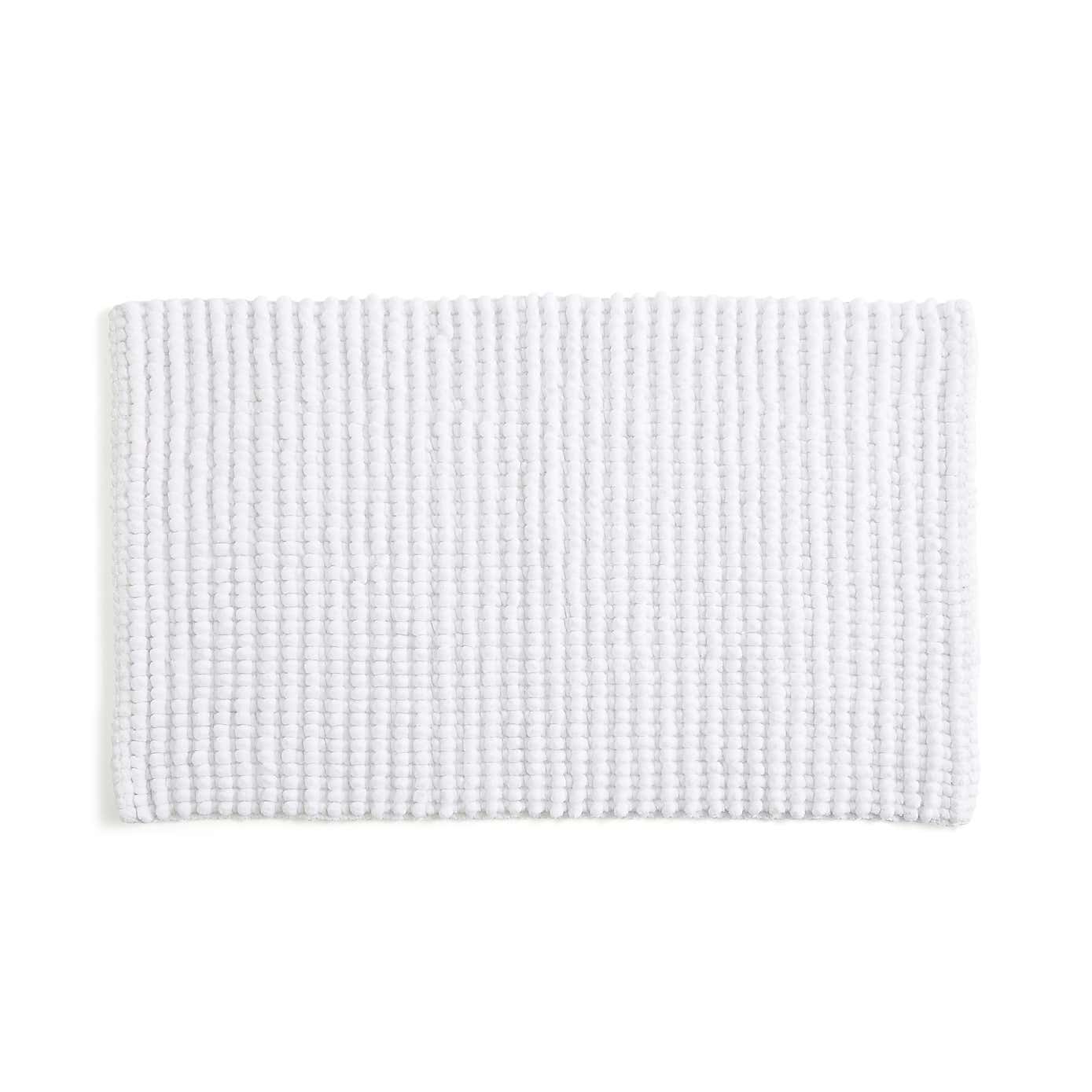 Super Soft Cotton Chenille Bath Mat