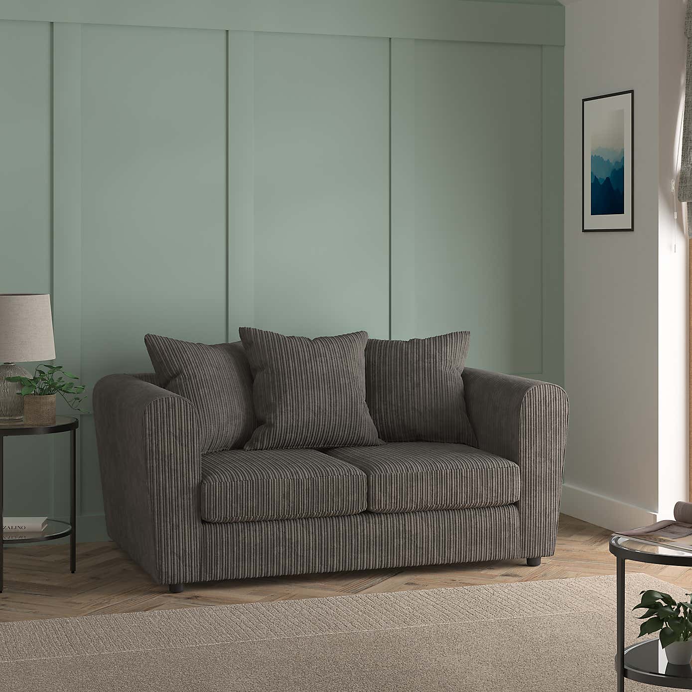 Blake Jumbo Cord 2 Seater Sofa