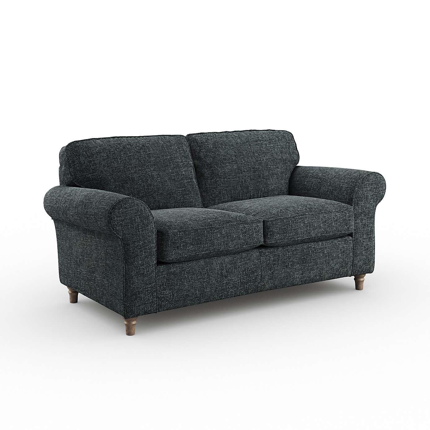 Flori 2 Seater Sofa, Chunky Chenille