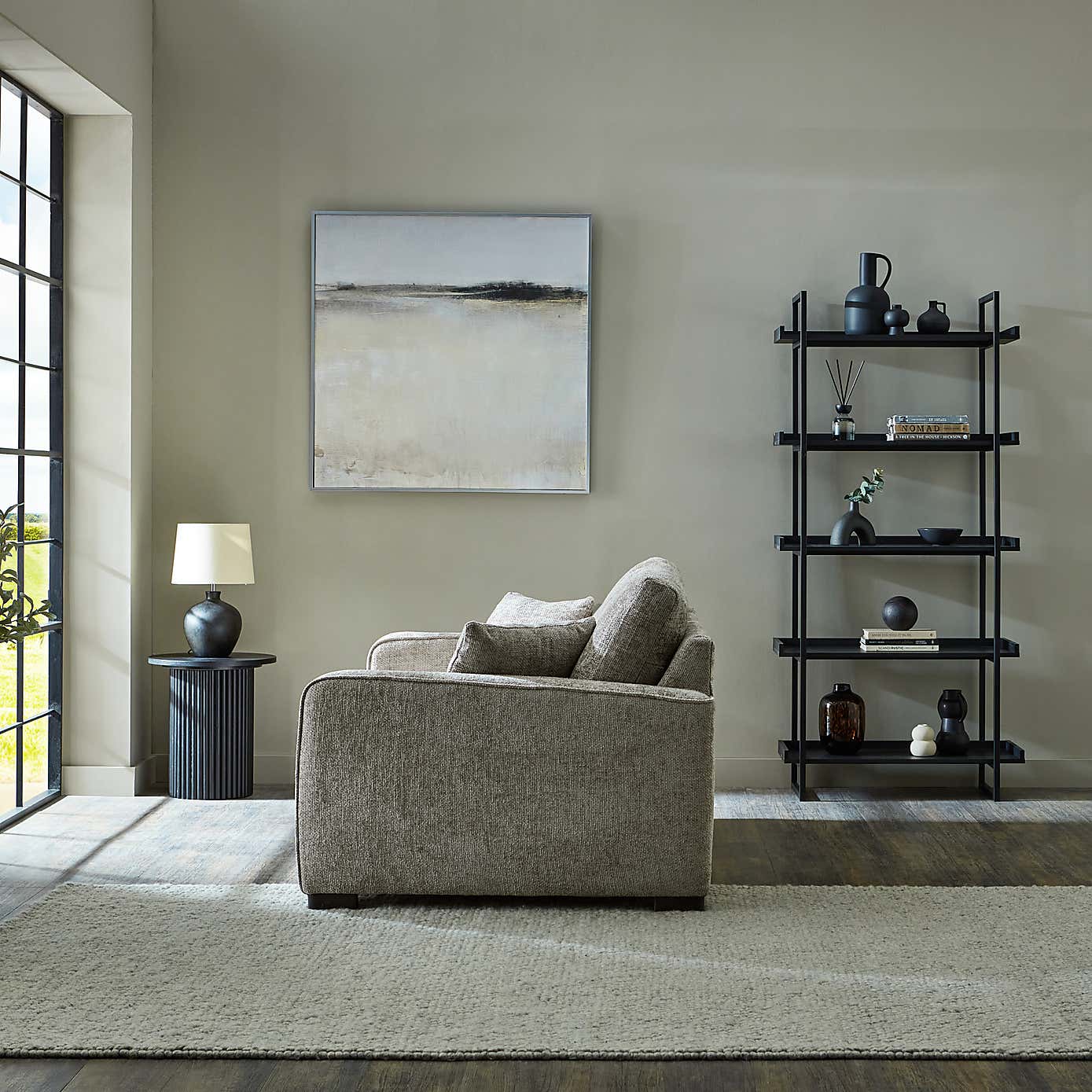 Carson Chunky Chenille 3 Seater Sofa