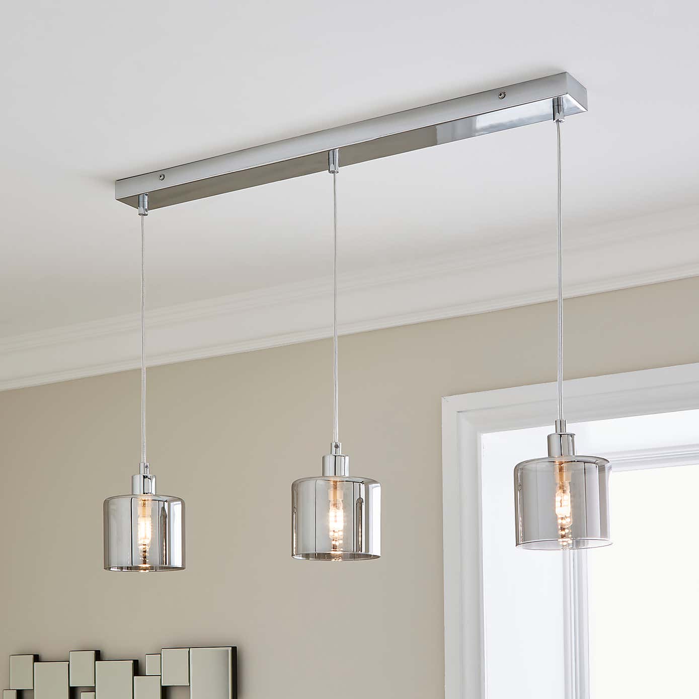 Erin 3 Light Diner Ceiling Fitting