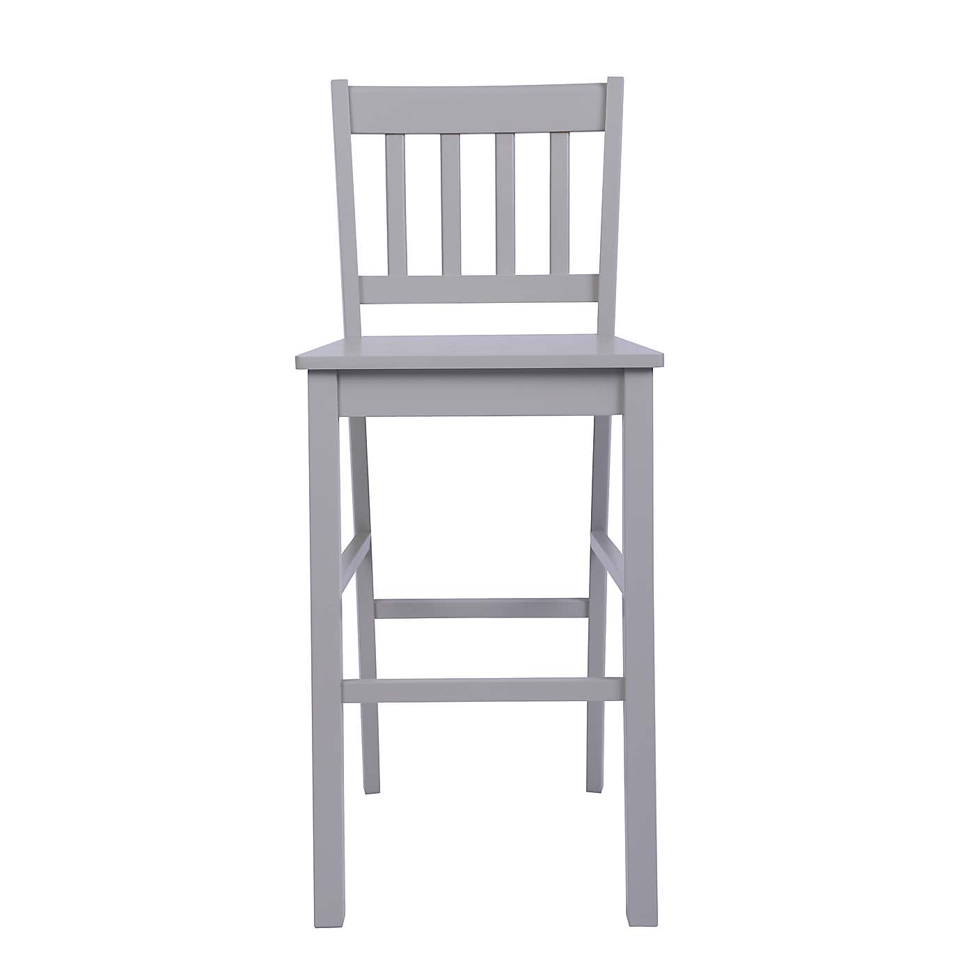 Brixton Bar Stool Grey