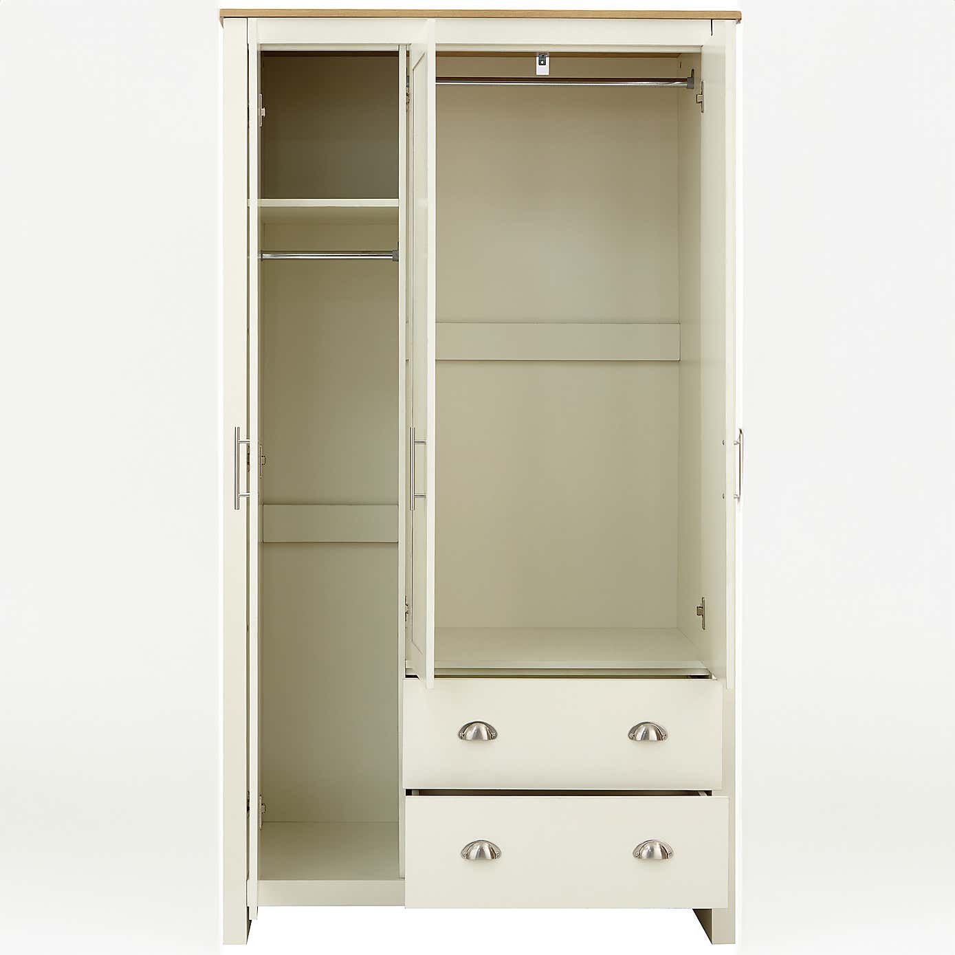 Lancaster Triple Wardrobe