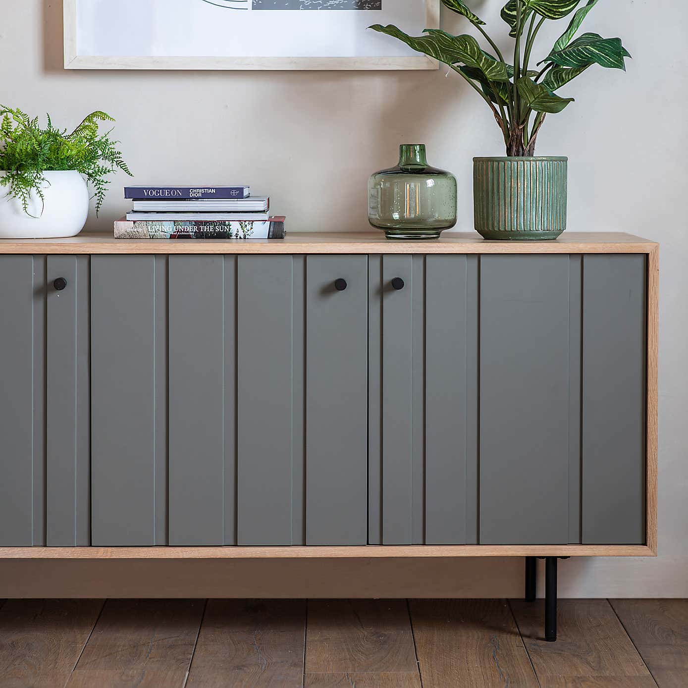 Flint 3 Door Sideboard