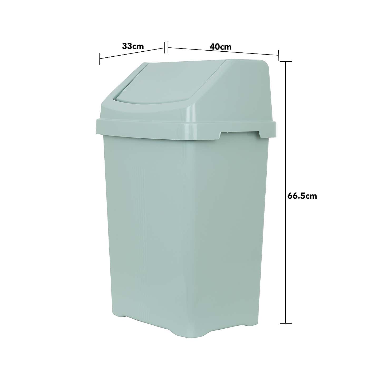 Wham Casa 25/50L Set of 2 Swing Bins
