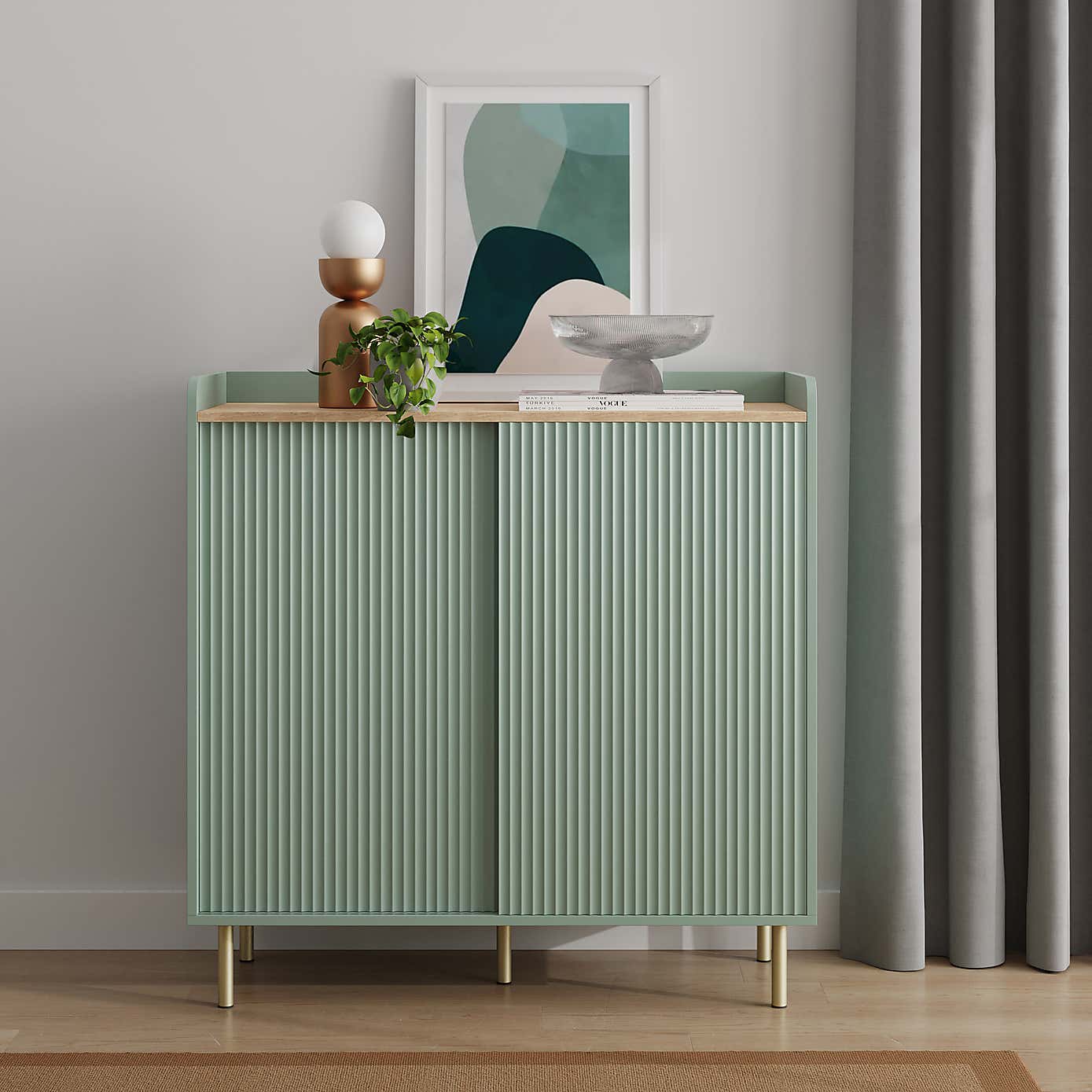 Georgi Small Sideboard Black