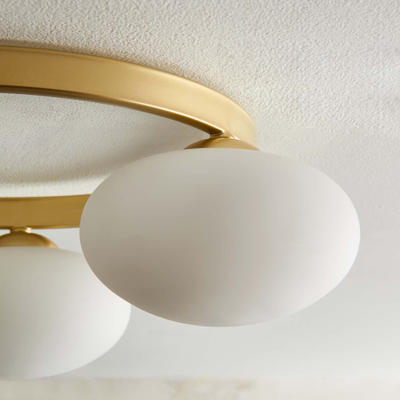 Yonah 3 Light Semi Flush Ceiling Light