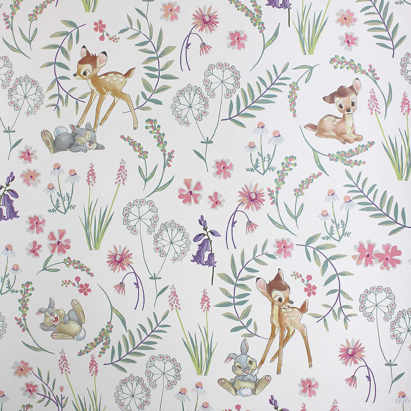 Disney Botanical Bambi Wallpaper