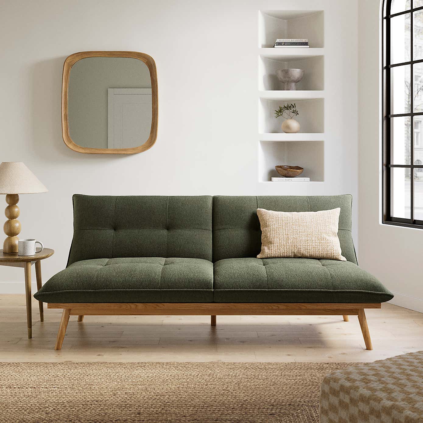 Delaney Chenille Clic Clac Sofa Bed