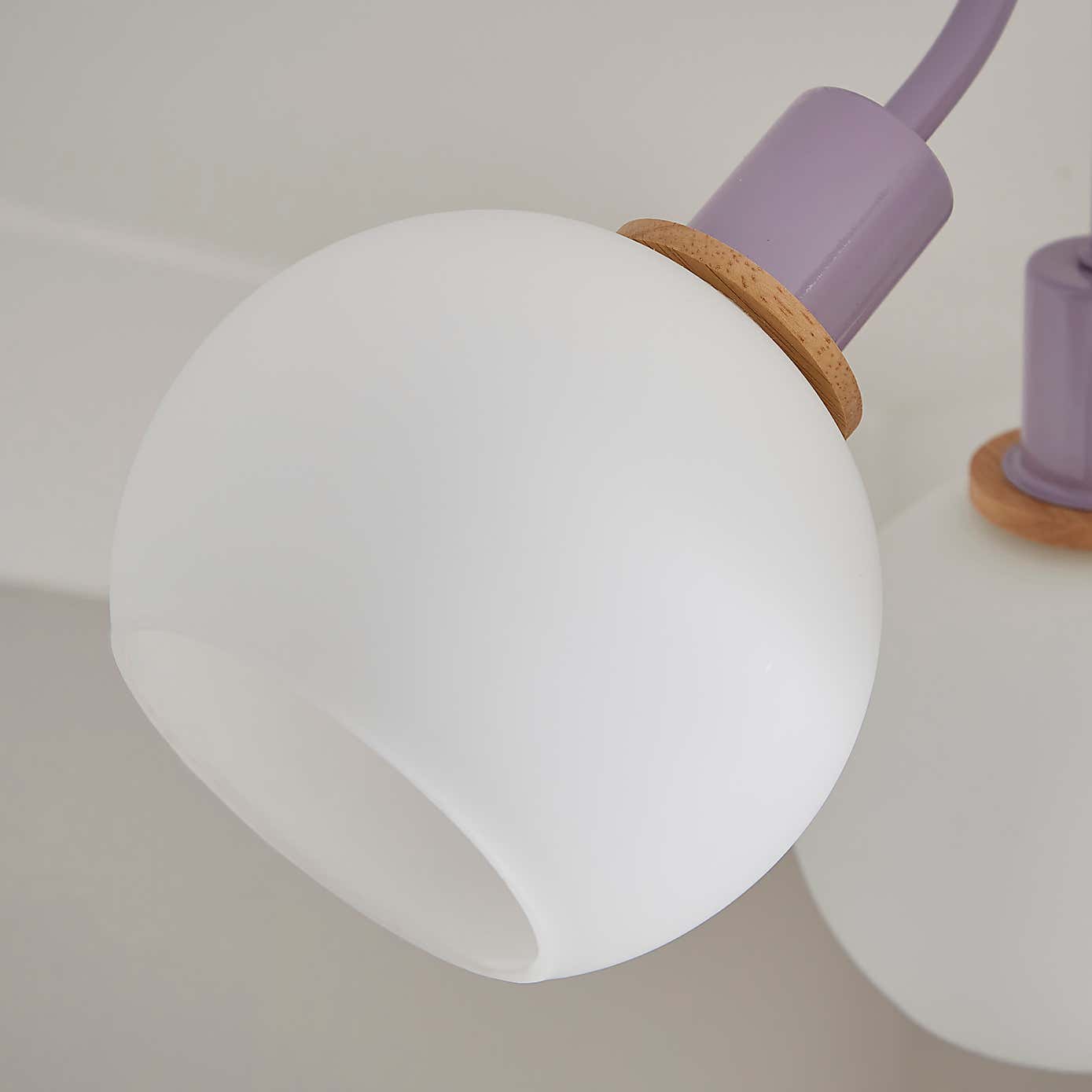 Elements Bailey 3 Light Flush Ceiling Light