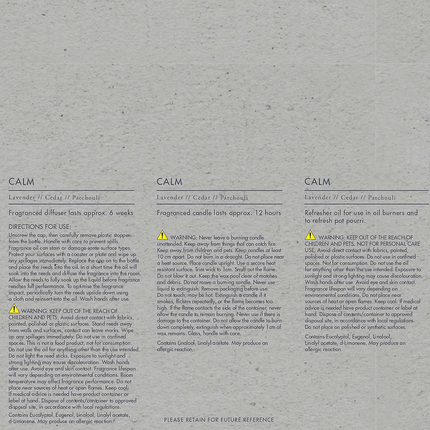 Calm Fragrance Collection Set