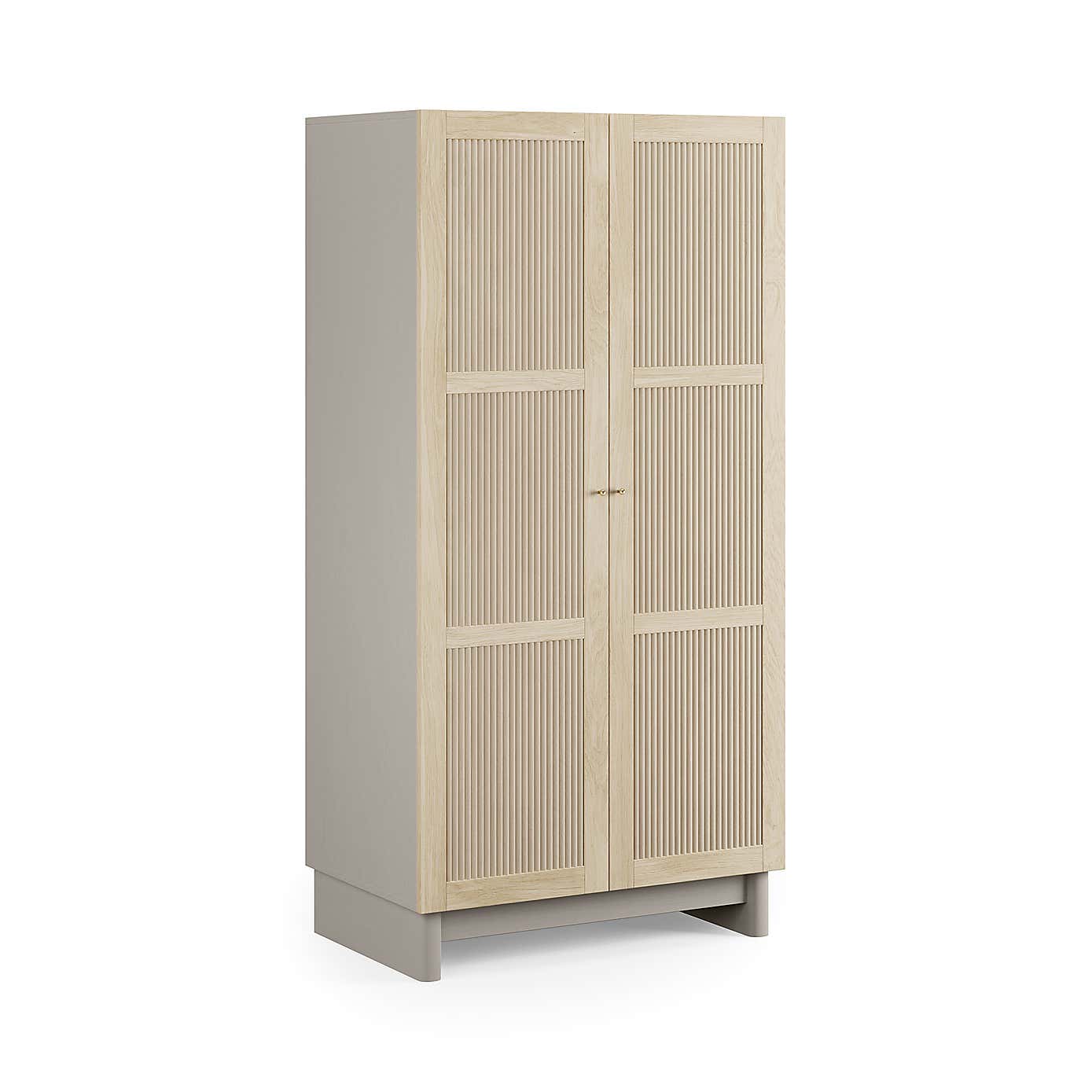Maeva Double Wardrobe, Light Oak Effect