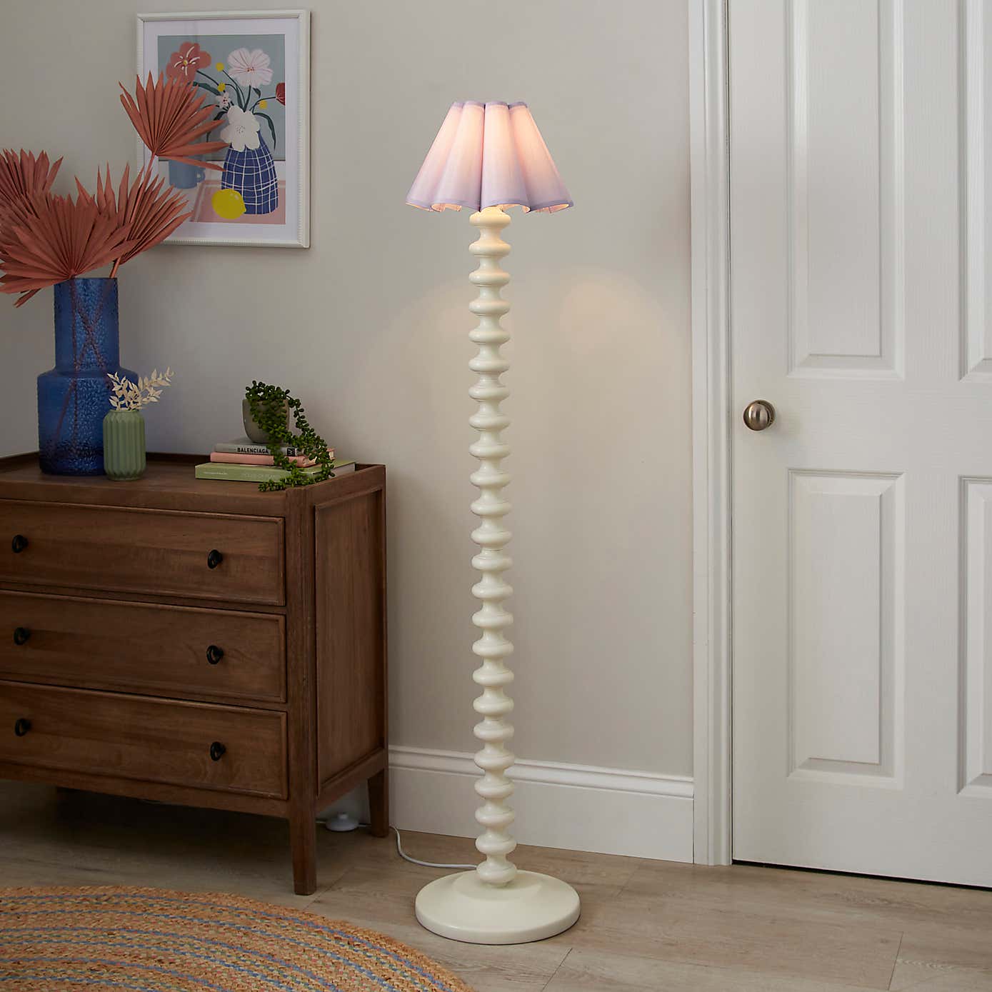 Petal Pleat Easy Fit Lamp Shade