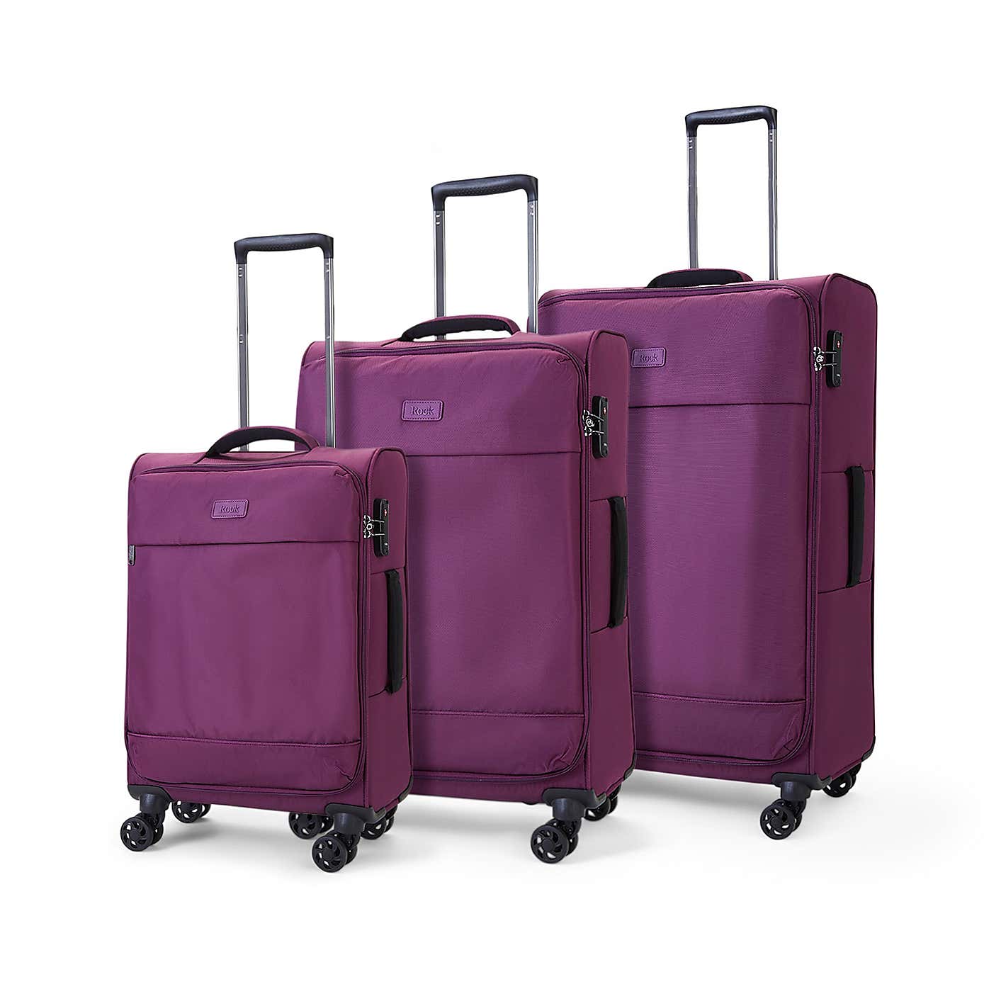 Rock Luggage Paris Set of 3 Suitcases