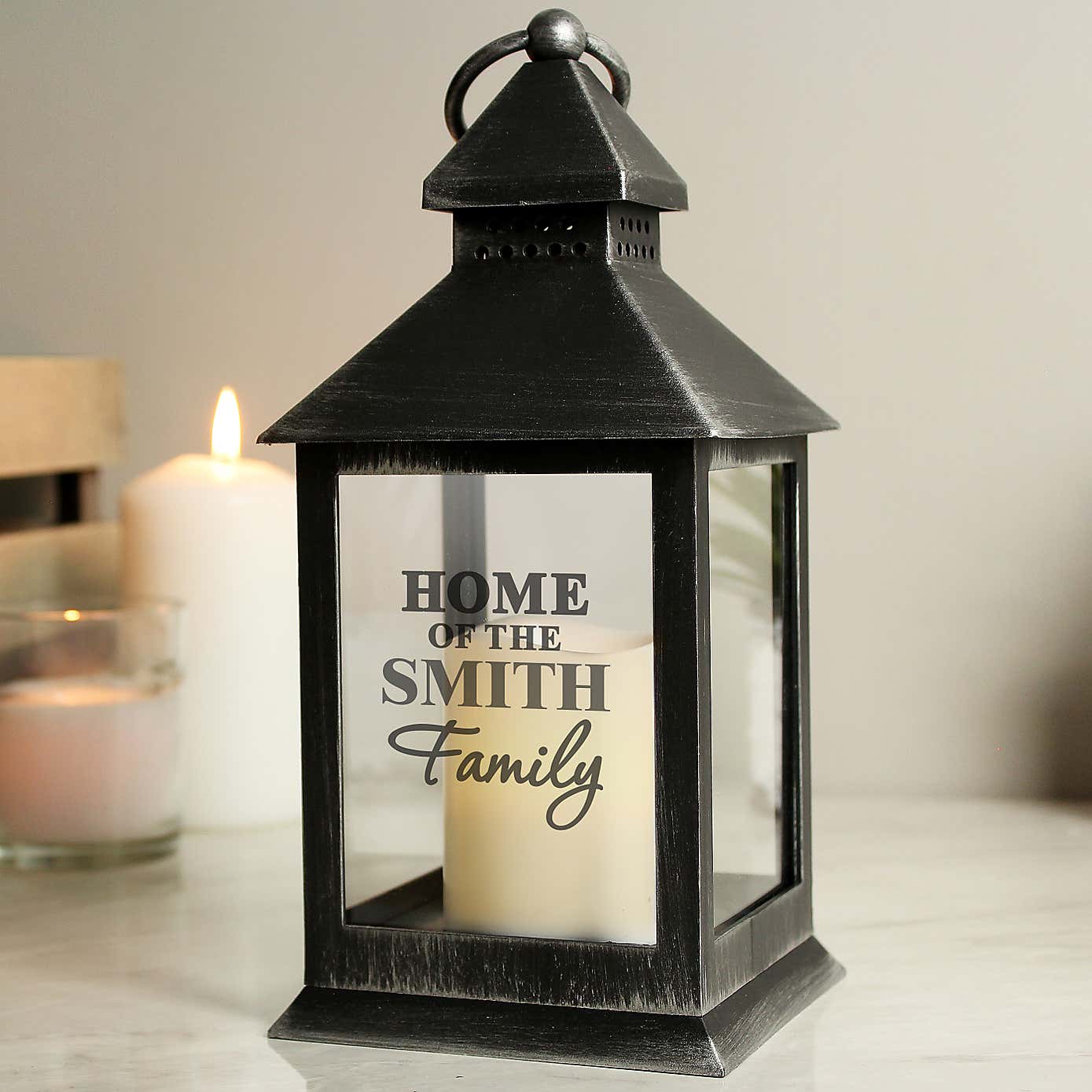 Personalised The Family Lantern