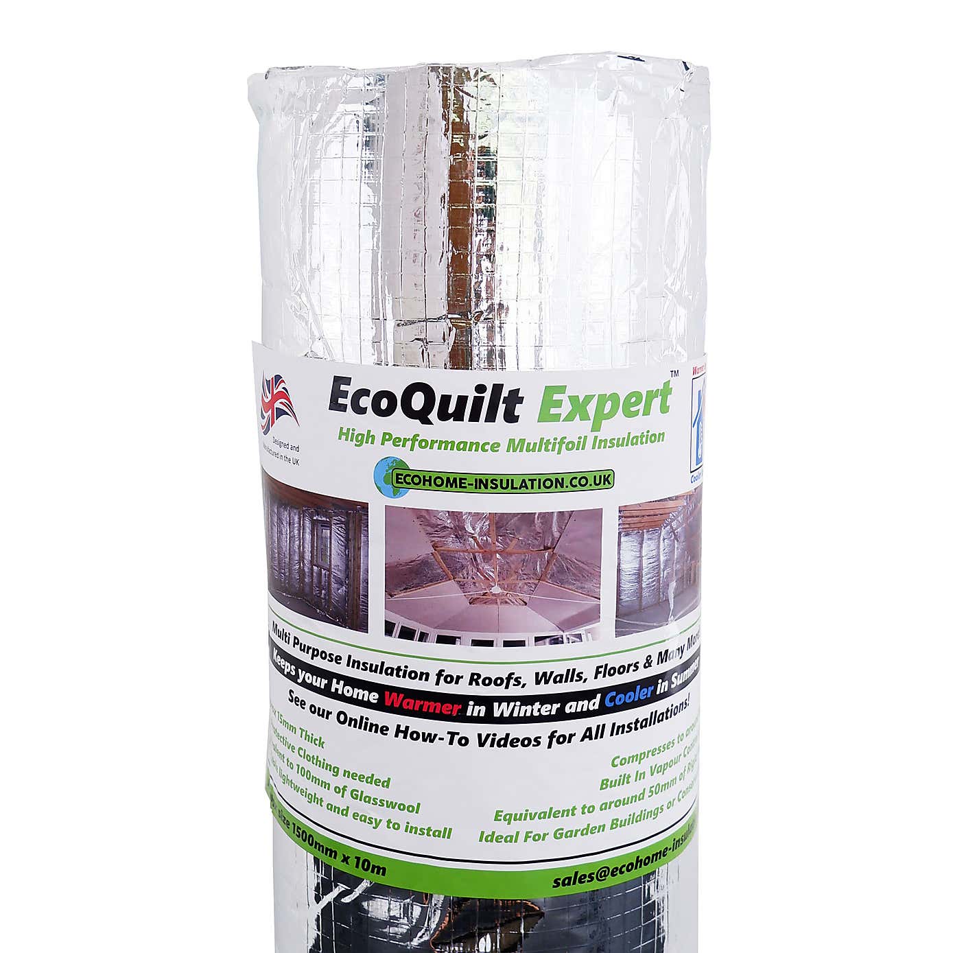 EcoQuilt Versatile Insulation Roll