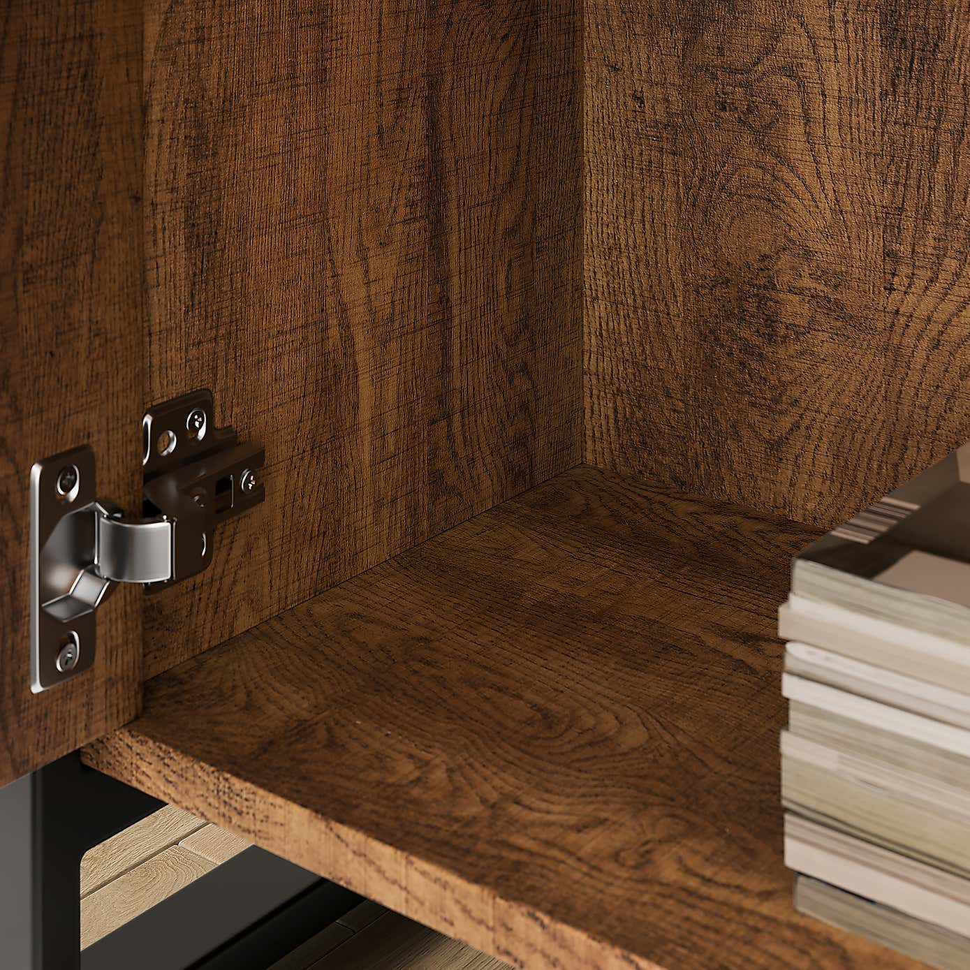 Freddie Bookcase Oak Effect