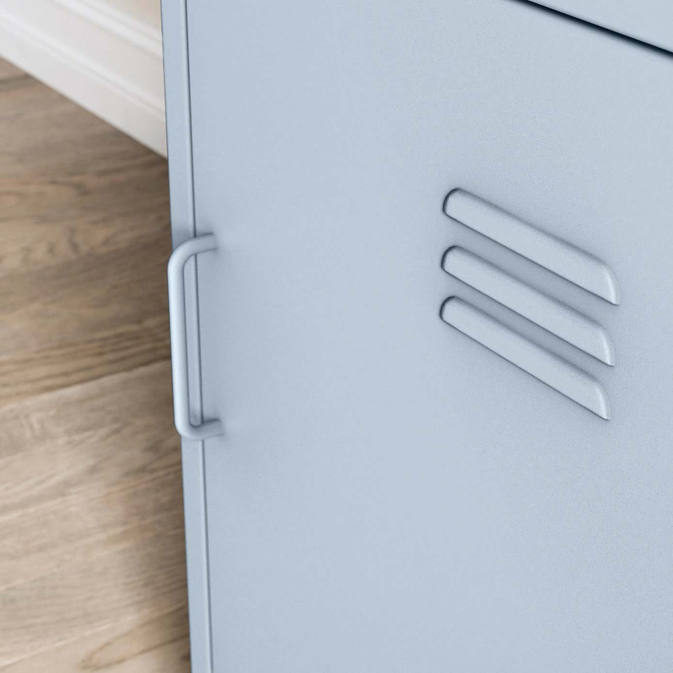 Helga Metal Bedside Table