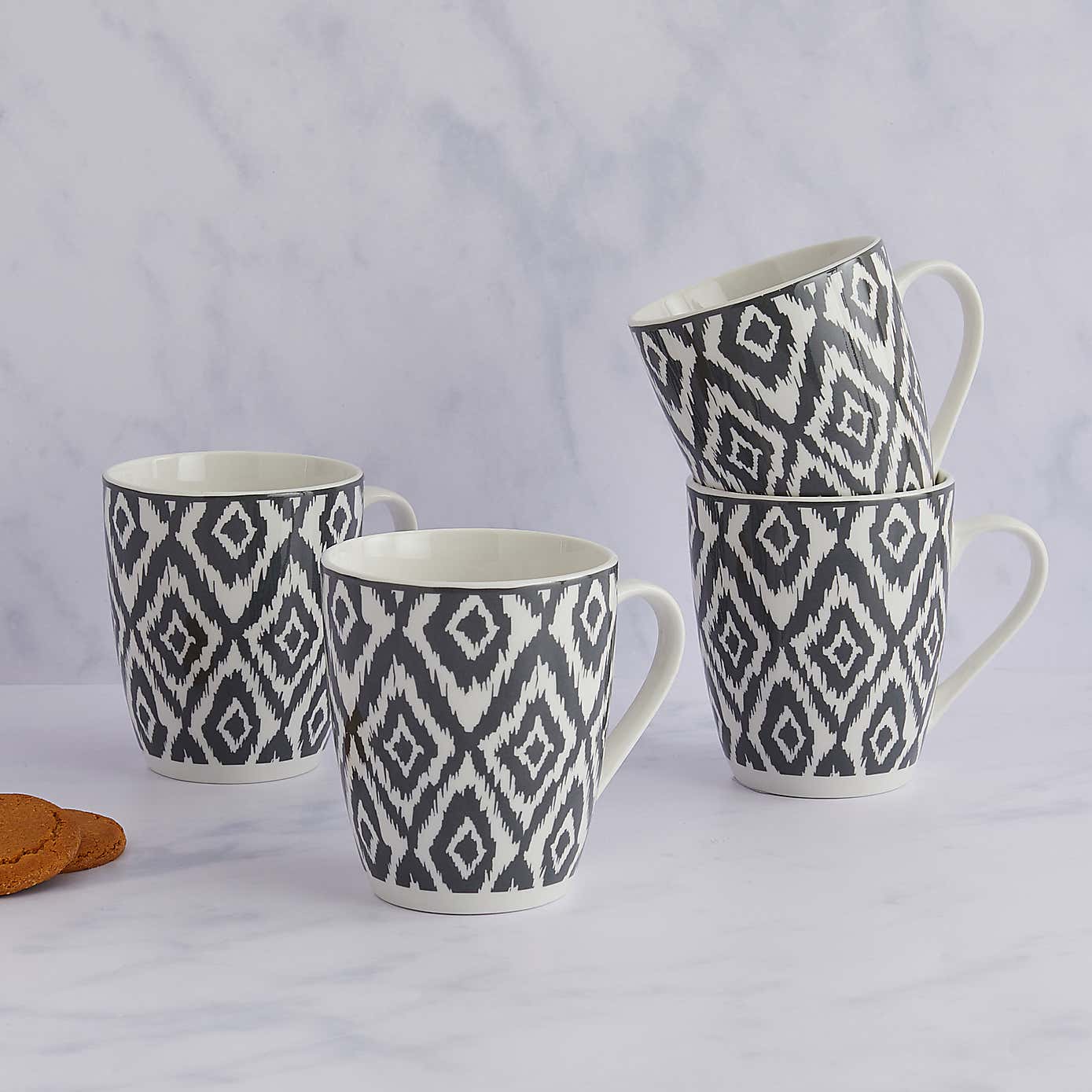 Ikat Diamonds Mug