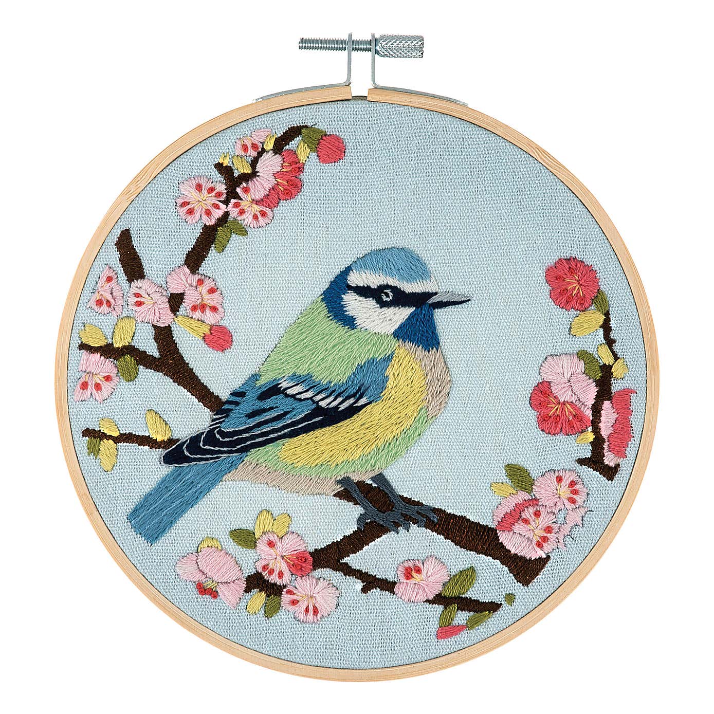 Embroidery Kit Bird Blossom