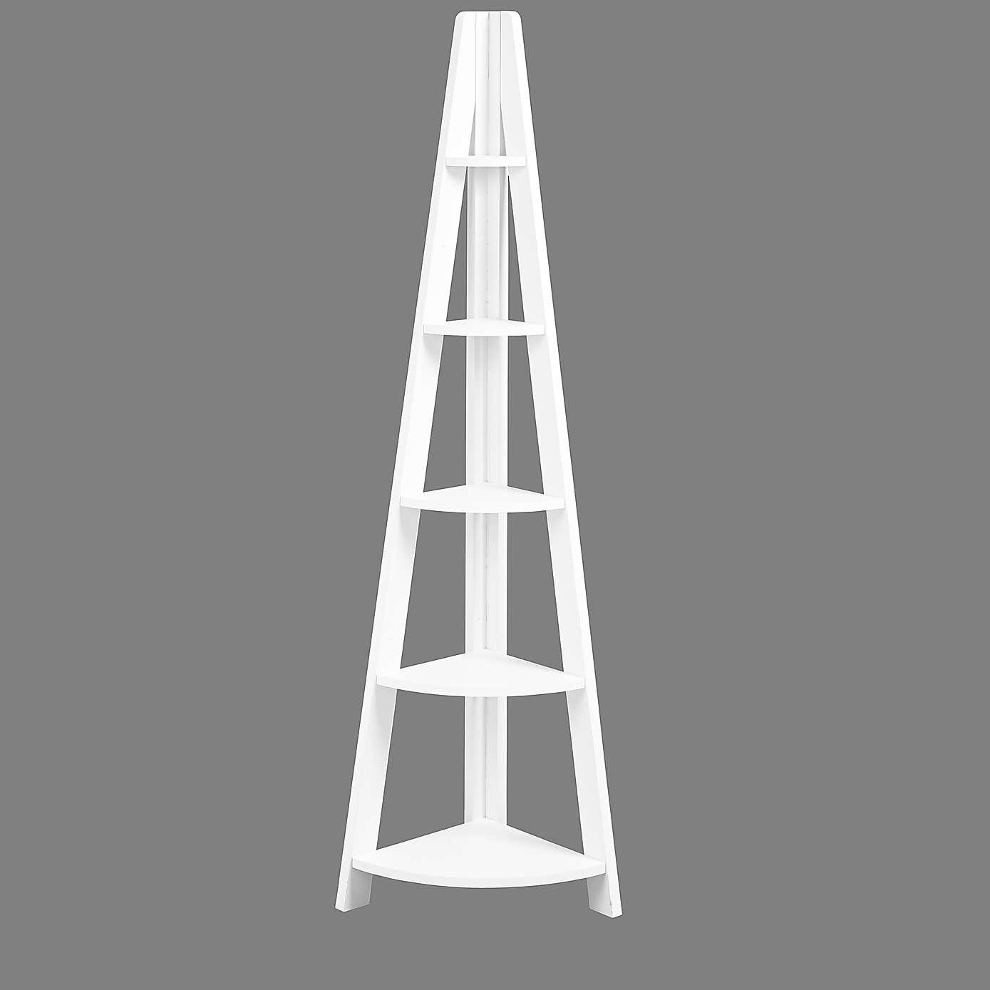 Tiva Corner Ladder Shelf