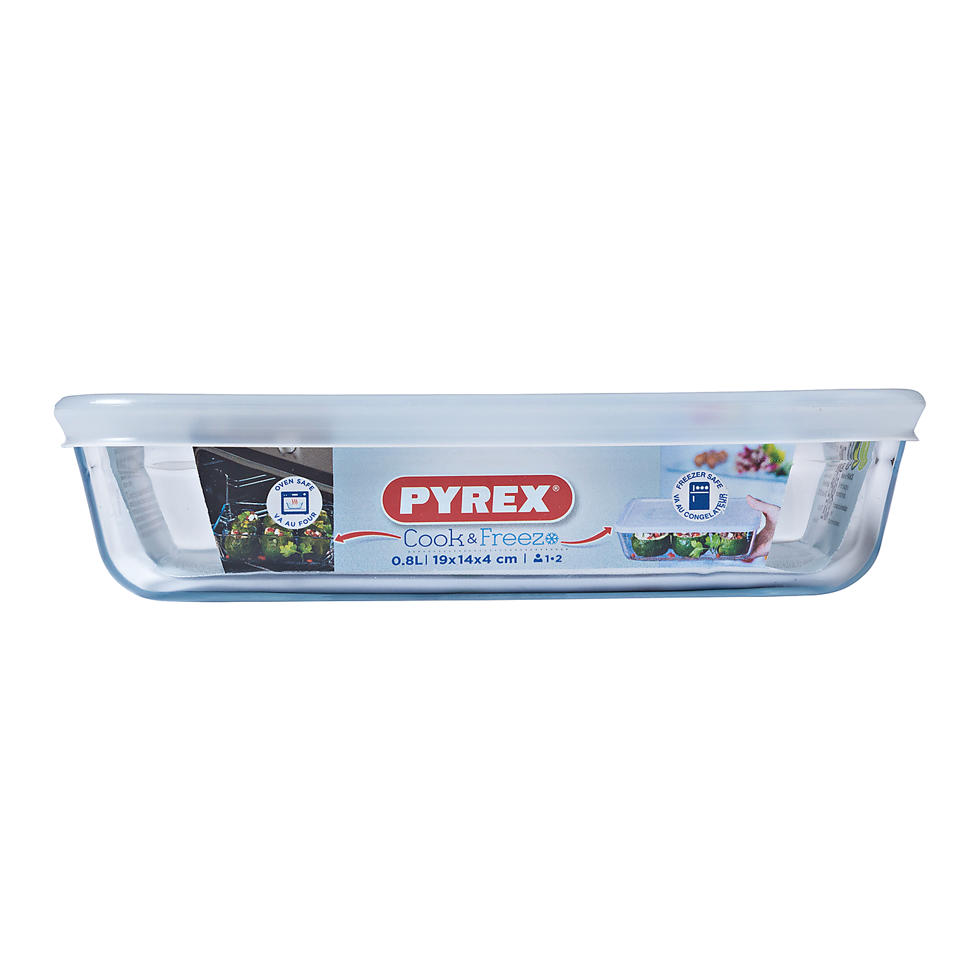Pyrex Rectangular Dish with Lid