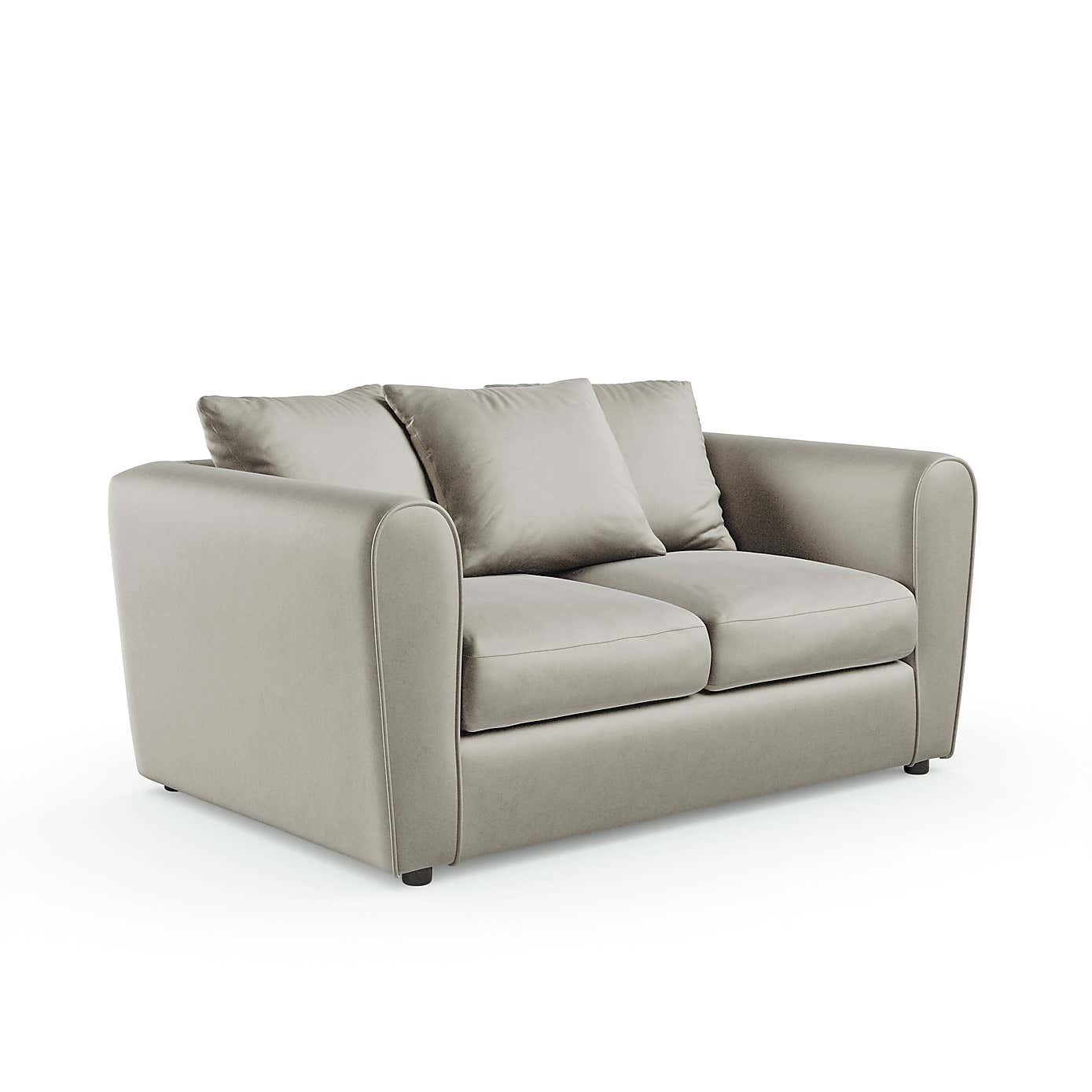 Blake Curved Arm Opulent Velvet 2 Seater Sofa