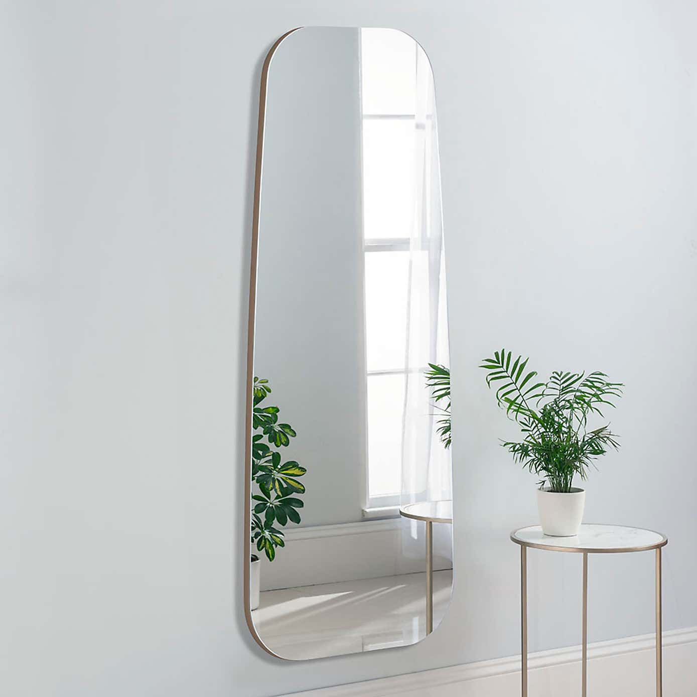 Yearn Hoxton Pebble Full Length Wall Mirror