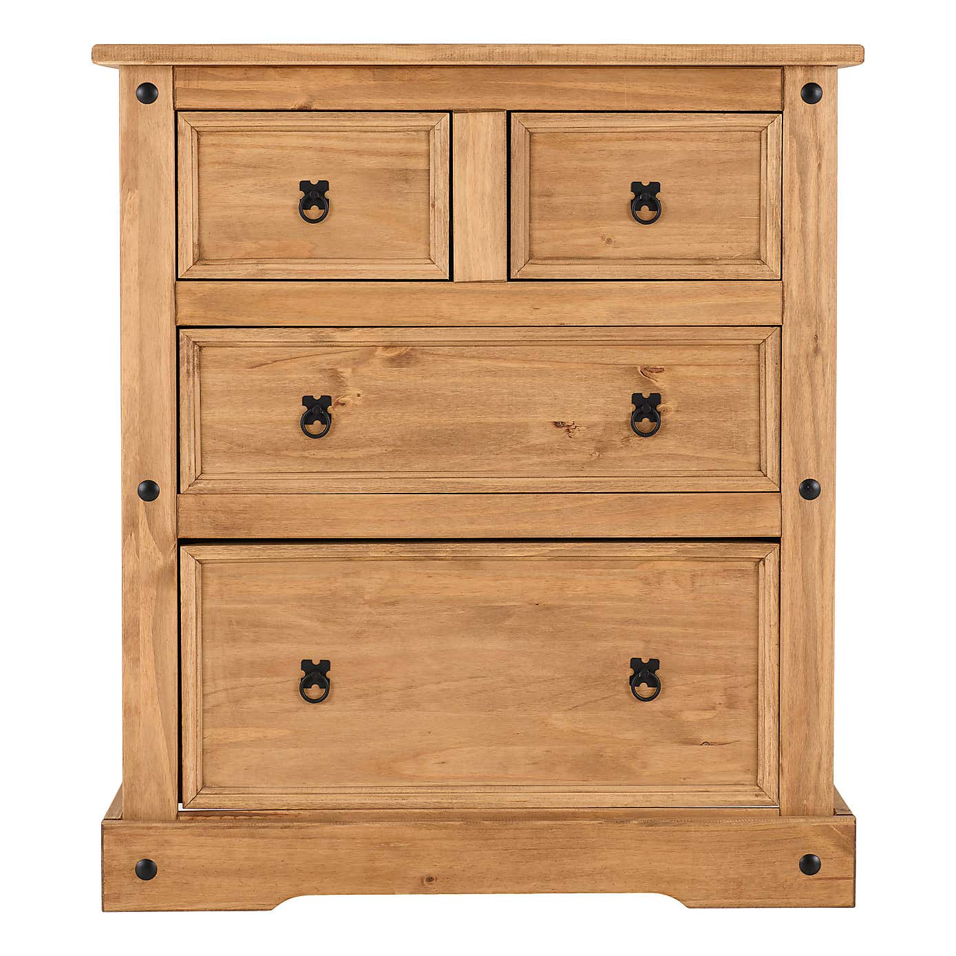 Corona Pine 4 Drawer Chest