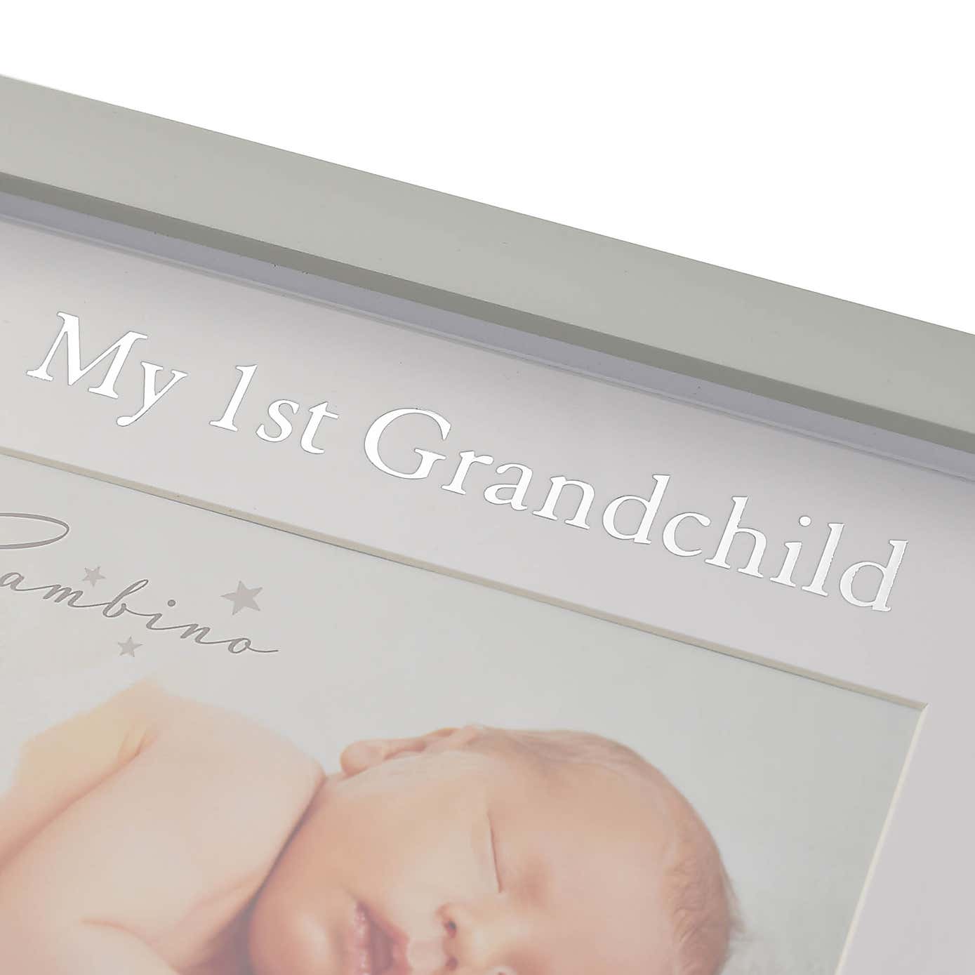 Bambino My First Grandchild Frame in Lidded Gift Box