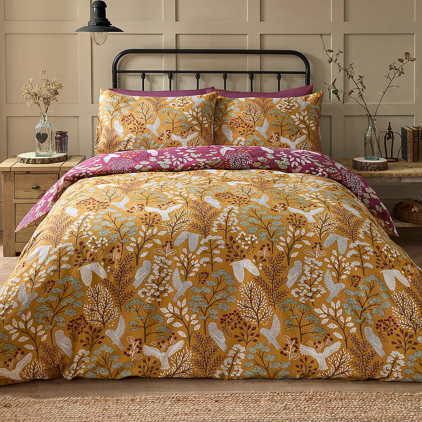 Enchanted 100% Cotton Duvet Cover & Pillowcase Set