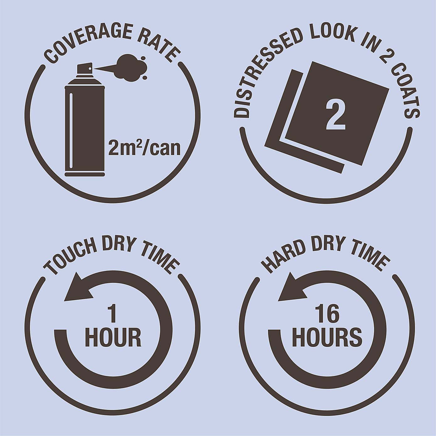 Rust-Oleum Winter Grey Furniture Spray Paint 400ml