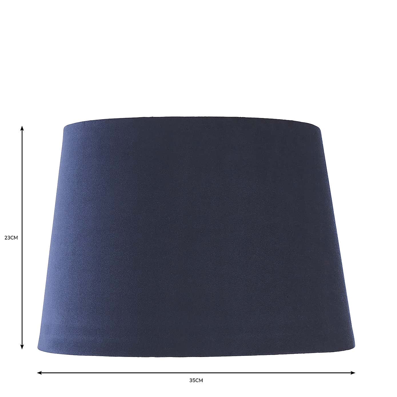 Clara Velvet Tapered Lamp Shade