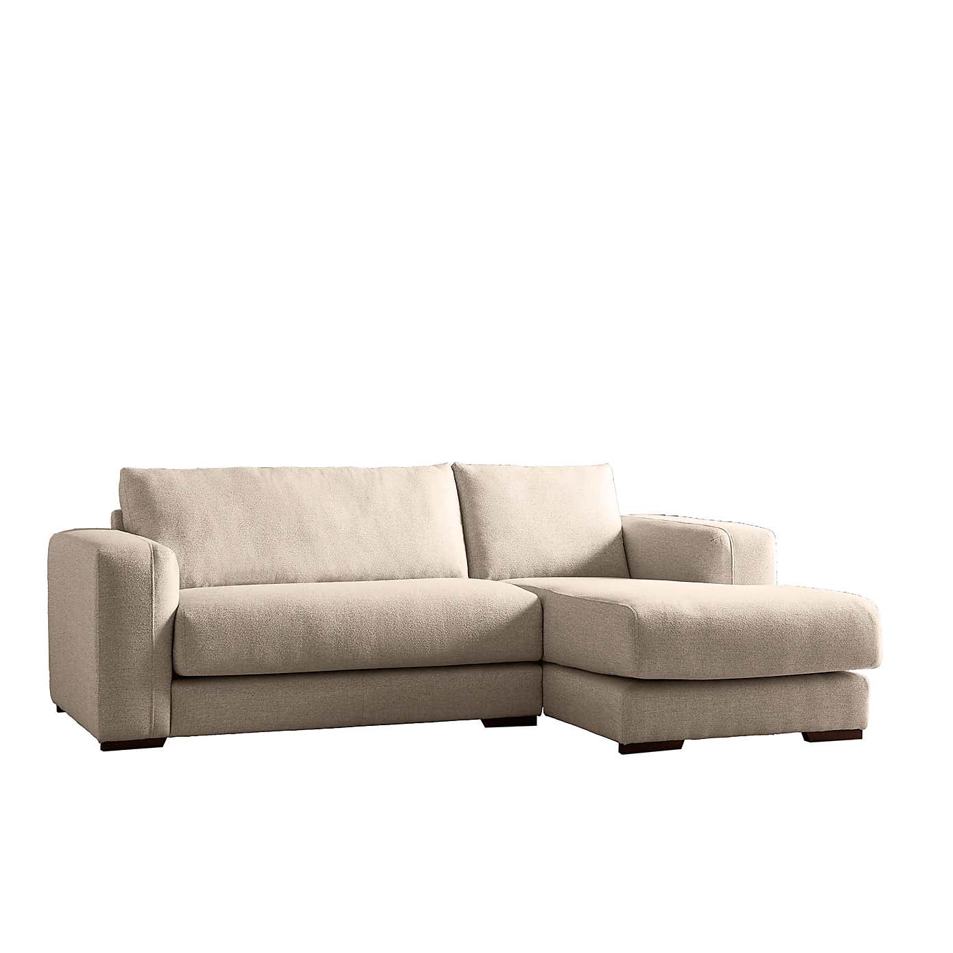 Clayton Cosy Weave Corner Chaise