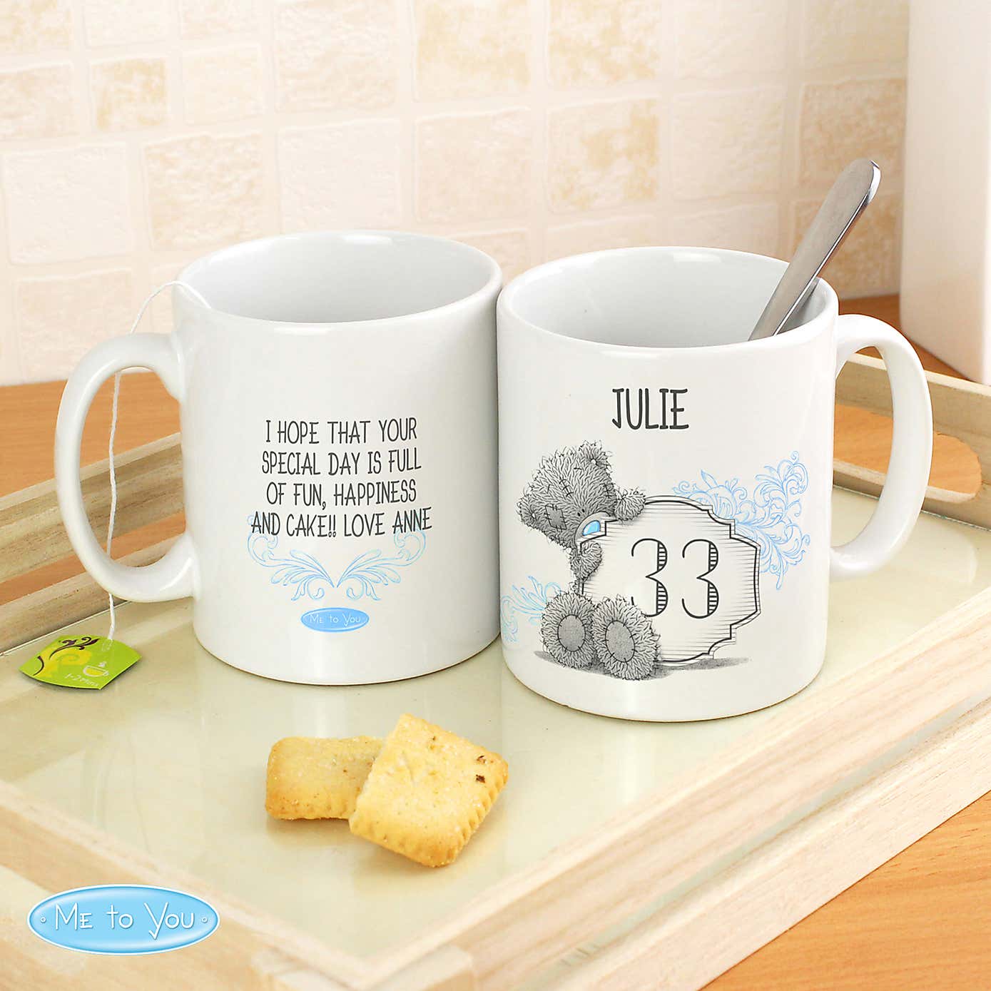 Personalised Me to You Birthday Mug
