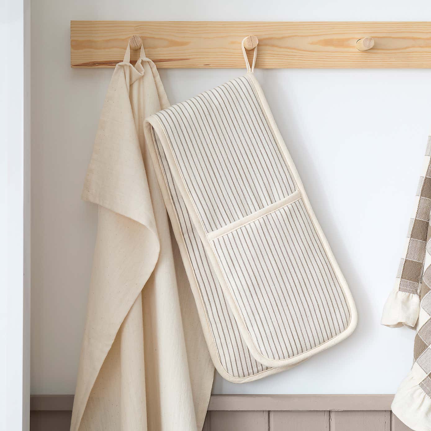 Country Cotton Double Oven Glove